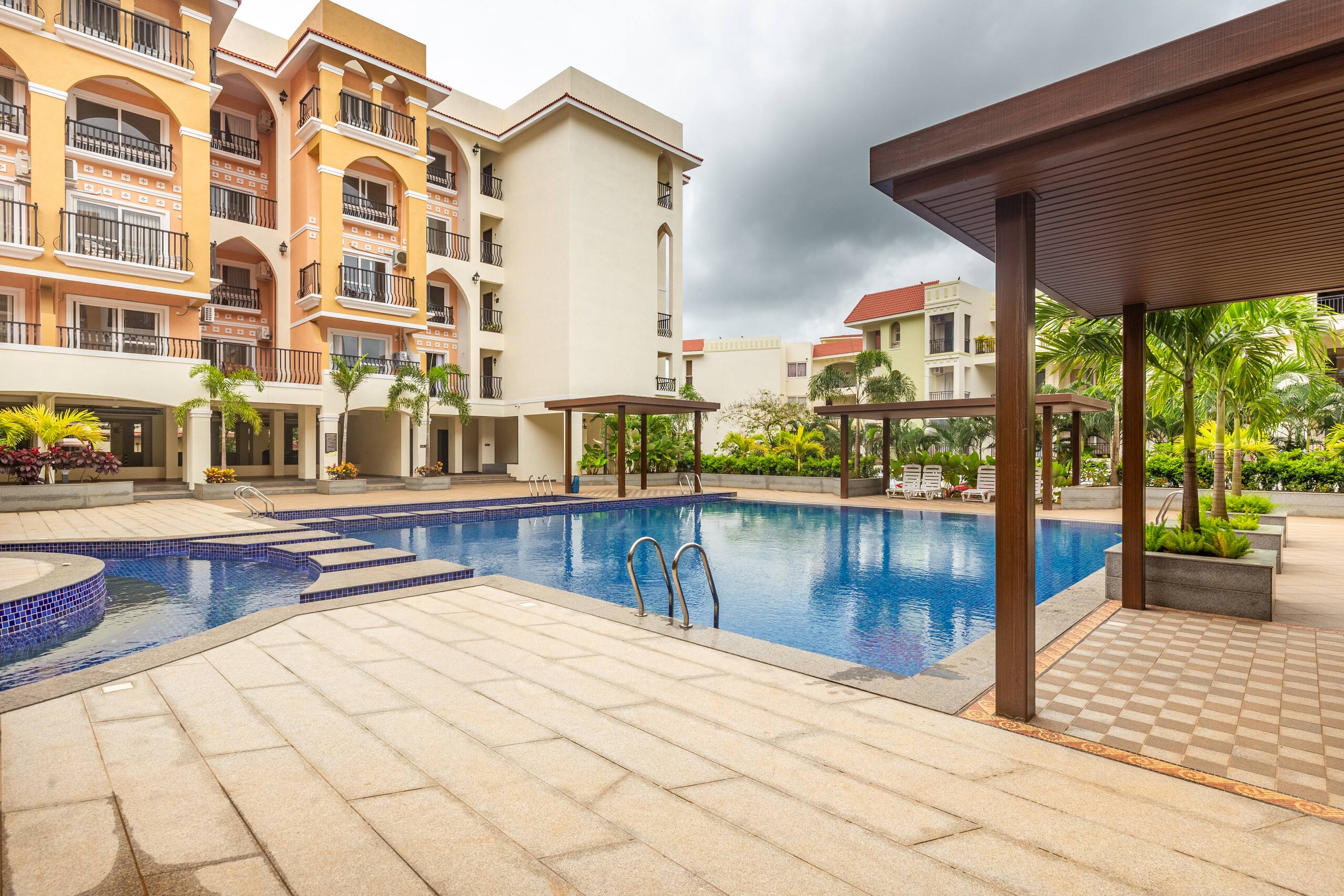 Zomestays Siolim|Apartment-Pool-Gym 25