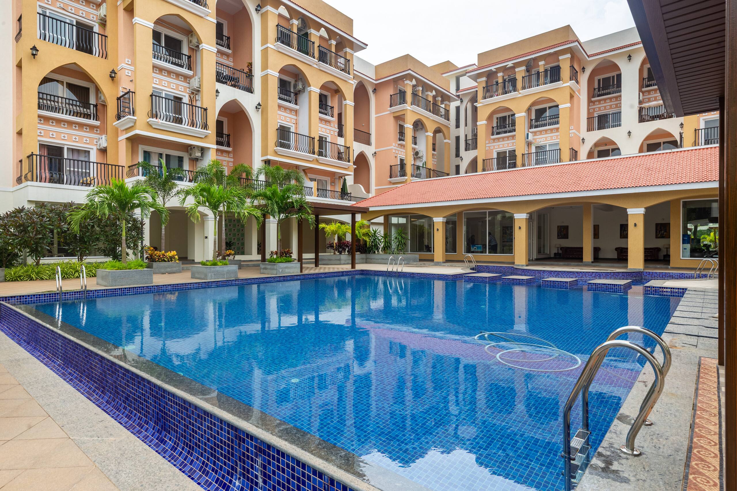 Zomestays Siolim|Apartment-Pool-Gym 28