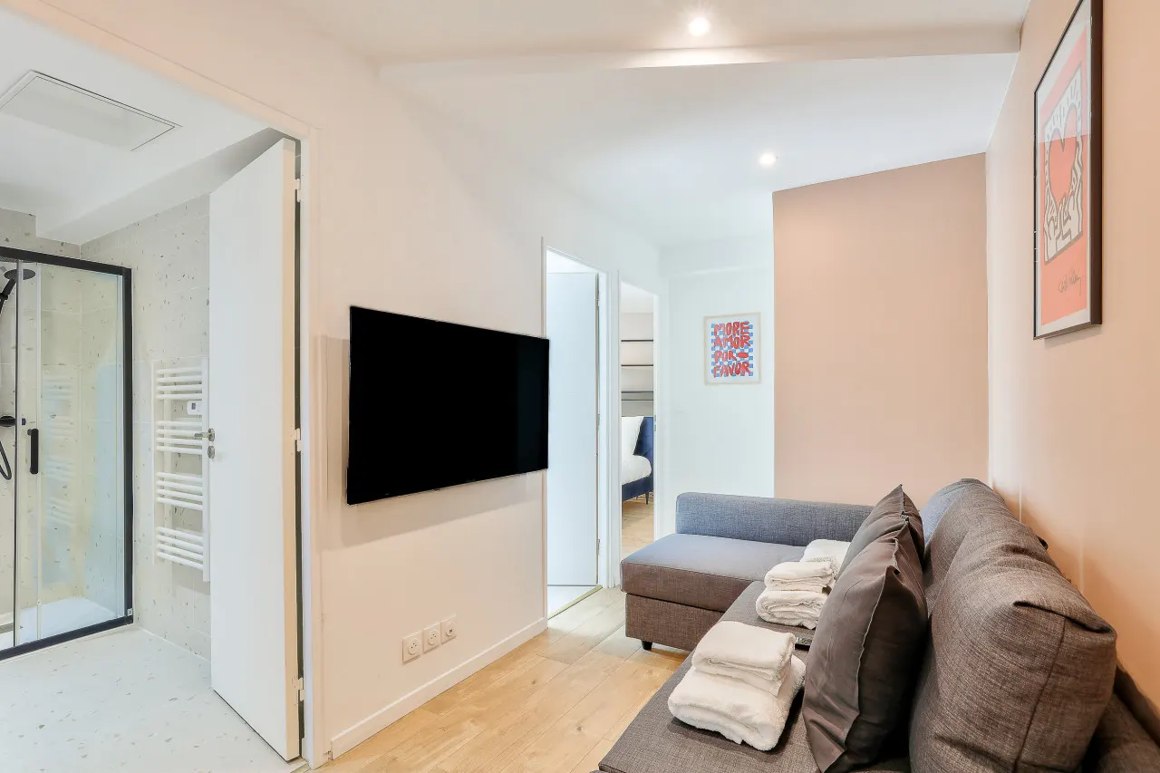 3.Charme Parisien#4Pers#1 chambre#Paris19 3