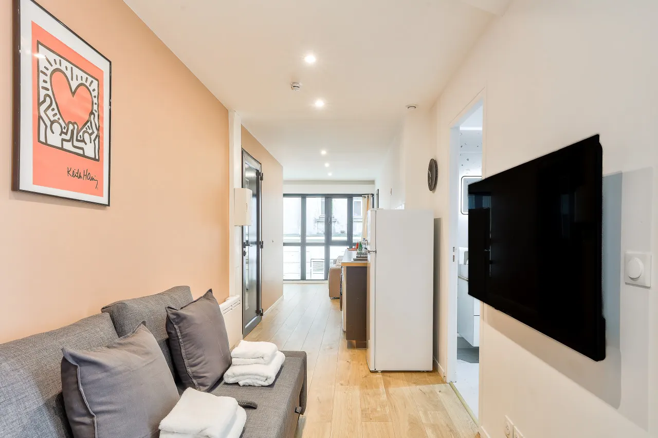 3.Charme Parisien#4Pers#1 chambre#Paris19 6