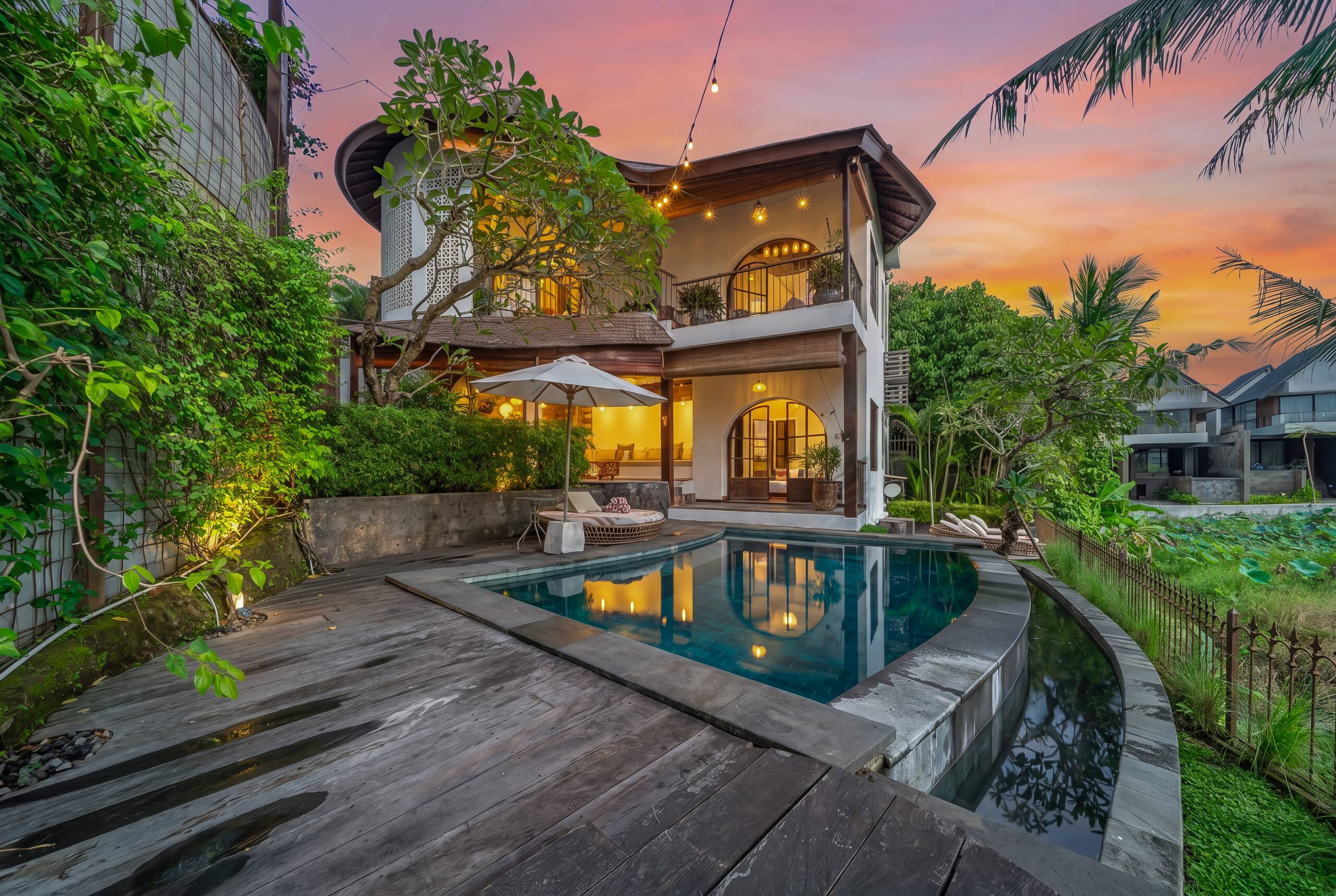 Yuka : Tropical Sunset Escape – 3BR Canggu Villa