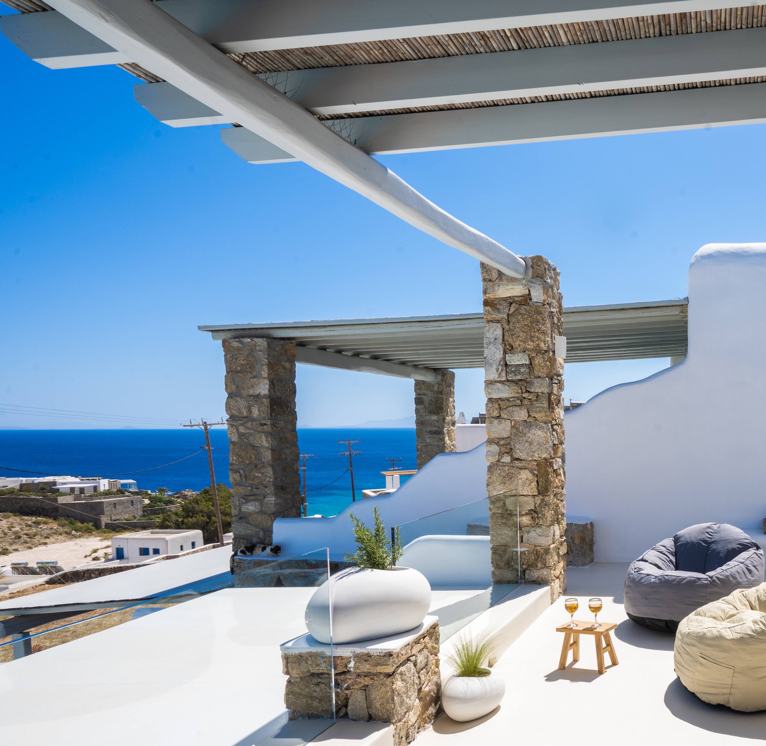 Cavo Blue Deluxe Villa 2 with shared pool 34