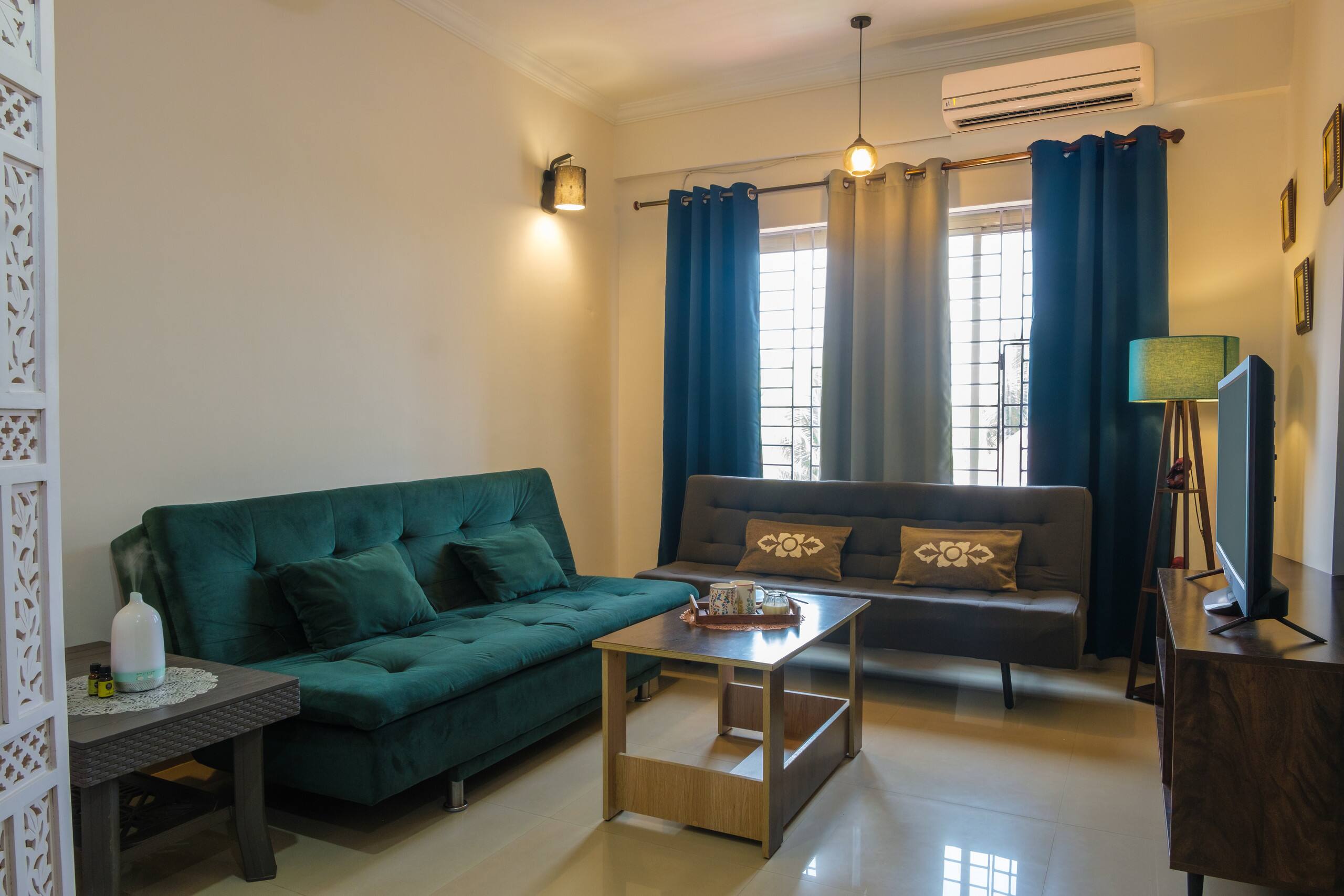 Cozy 2 BHK FieldView Appt Near Calangute Beach 10