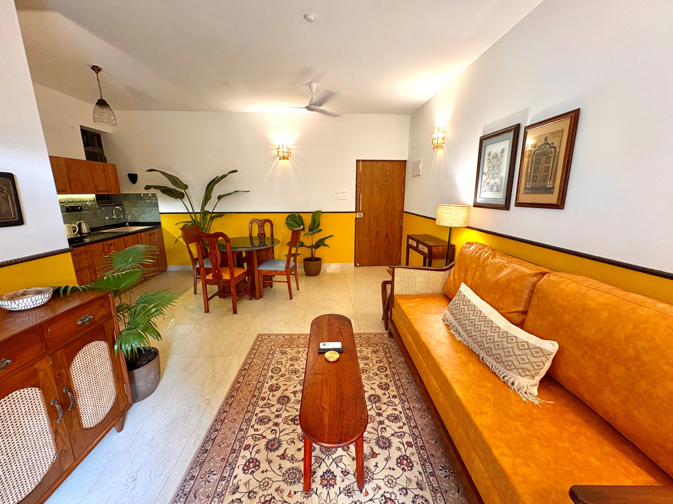 Romantic Jacuzzi 1BHK Candolim | Mirashya UG10 9