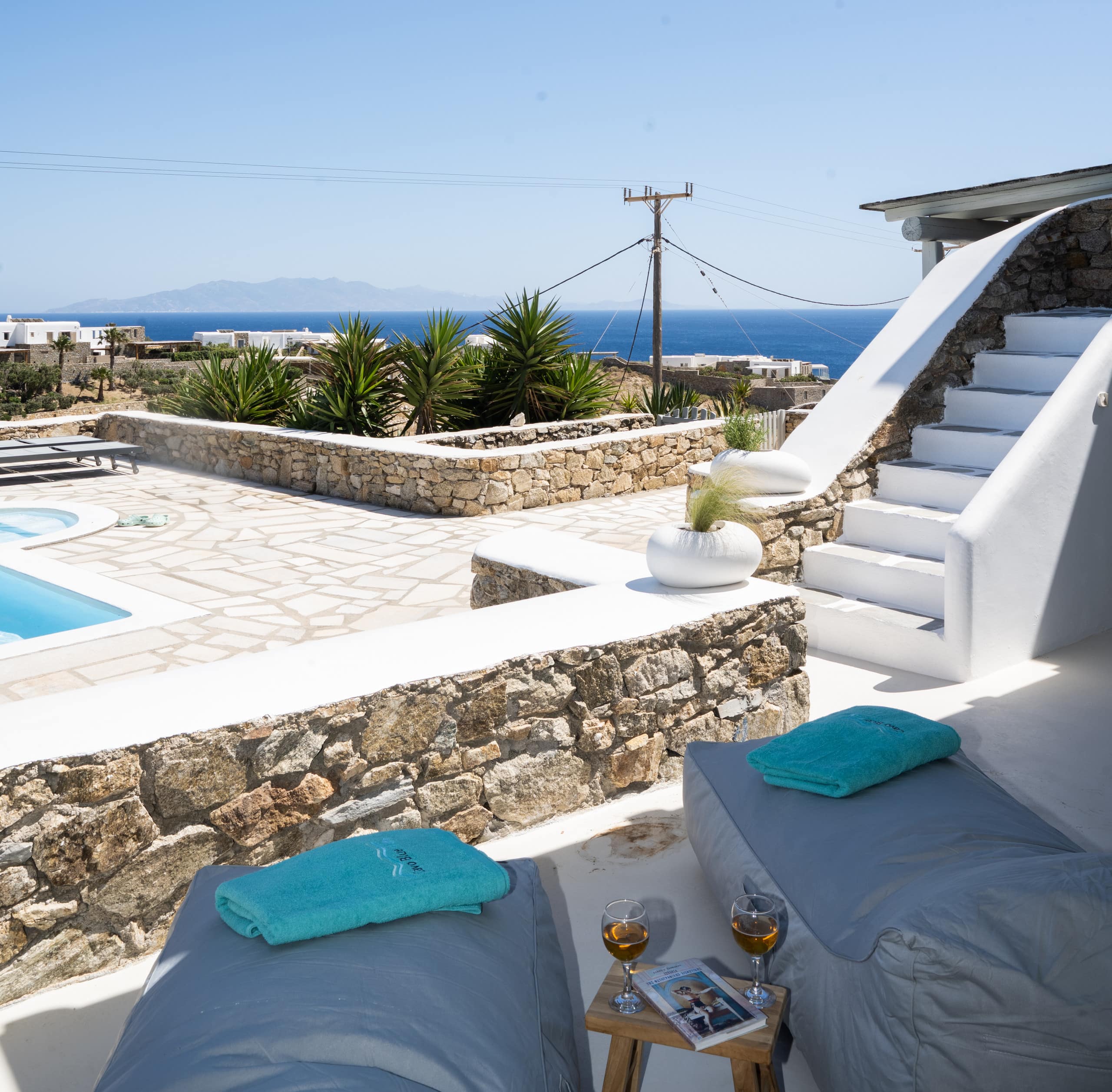 Cavo blue Family villa 4 shared pool 26