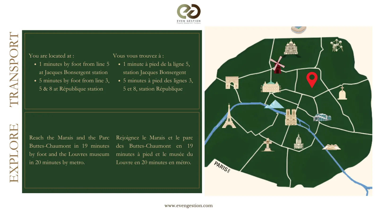 Appart#4people#1Bedroom#République#Gare de l'est 20