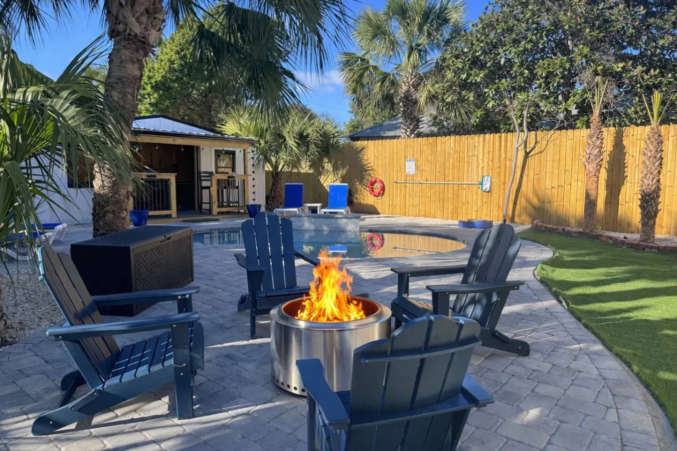 Off The Hook ~ Beach Oasis with Poolside Games & Golf Cart — photo 3