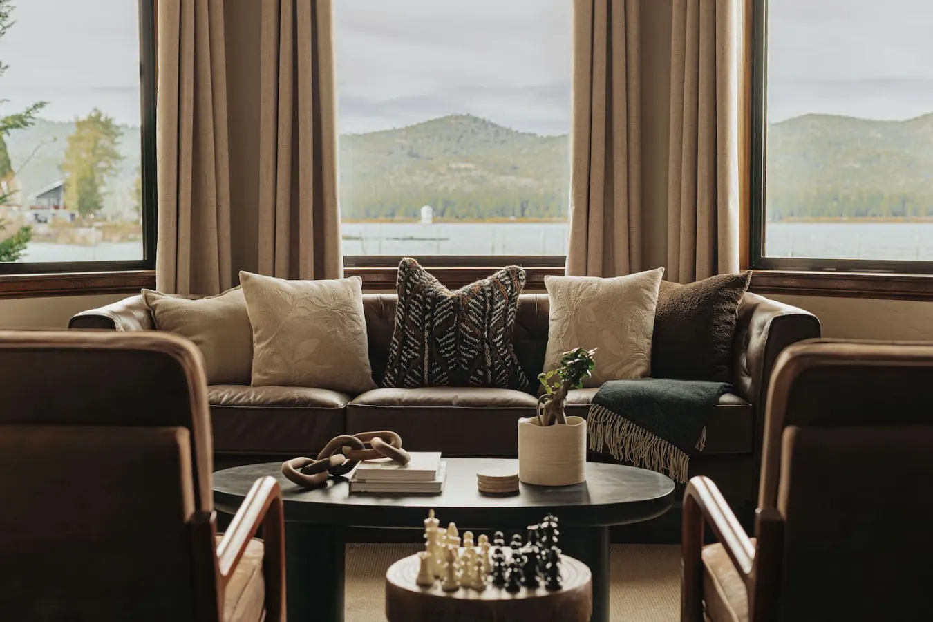 Lakefront Luxe Lodge w/Dock & Hot Tub near Village 6