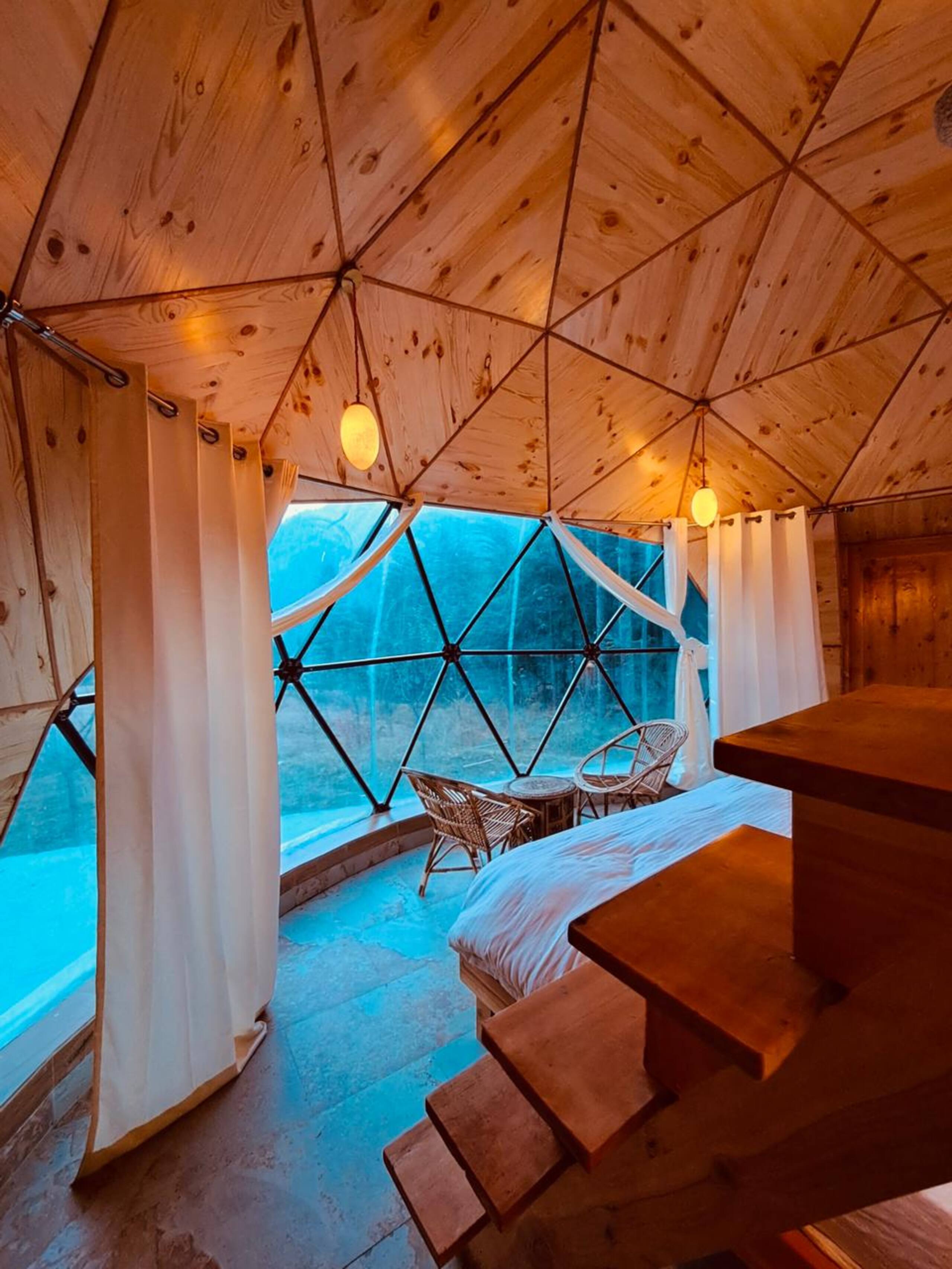 Glamping on the mountain 12