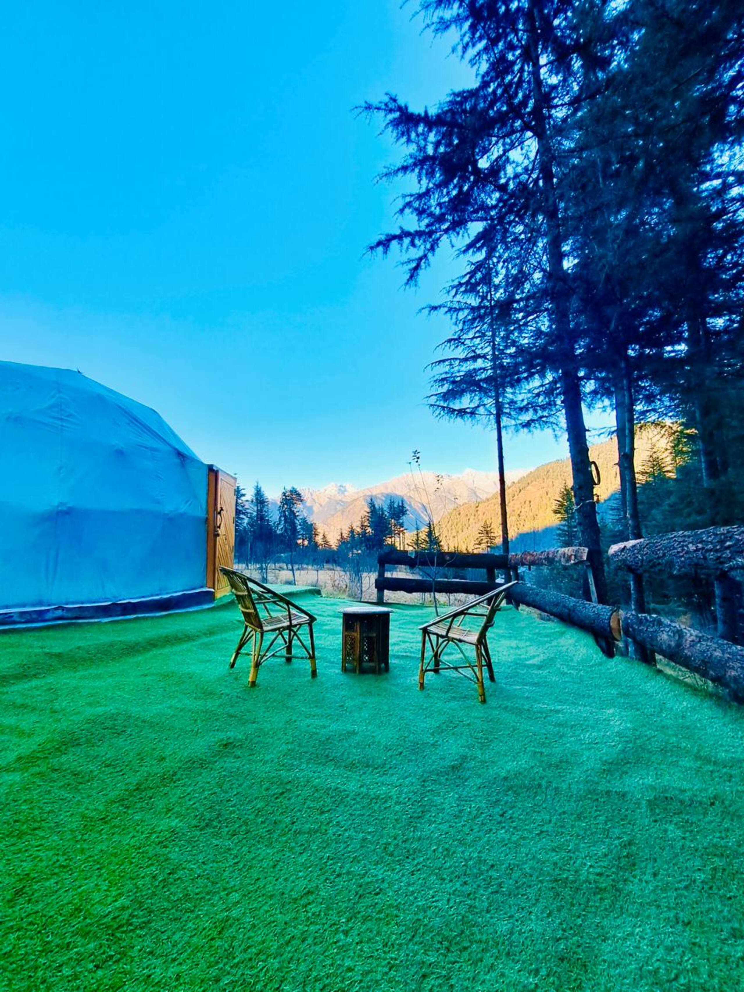Glamping on the mountain 16