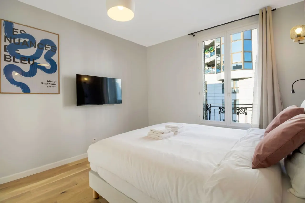 31.Appart 8Pers#3 Bedroom #Père Lachaise #Nation 13