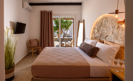 Olive Mykonos Villas - Pool Front Room 1 6