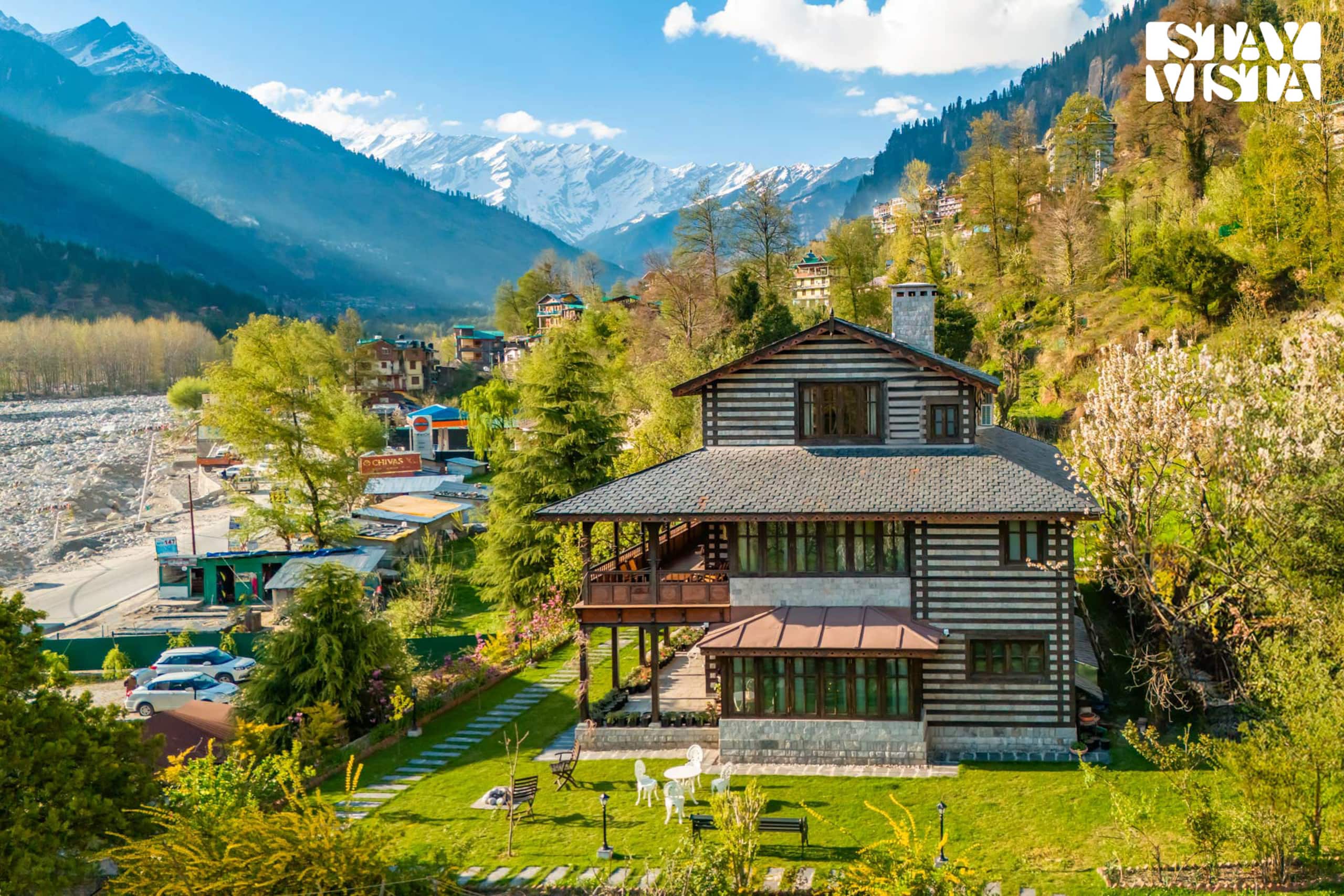 Snowdrop House | Kath Kuni stay w/ River view 34