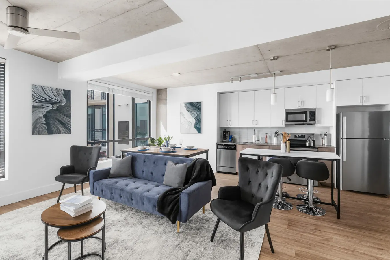 Modern 3BR Condo Five Points South Gem S1 3