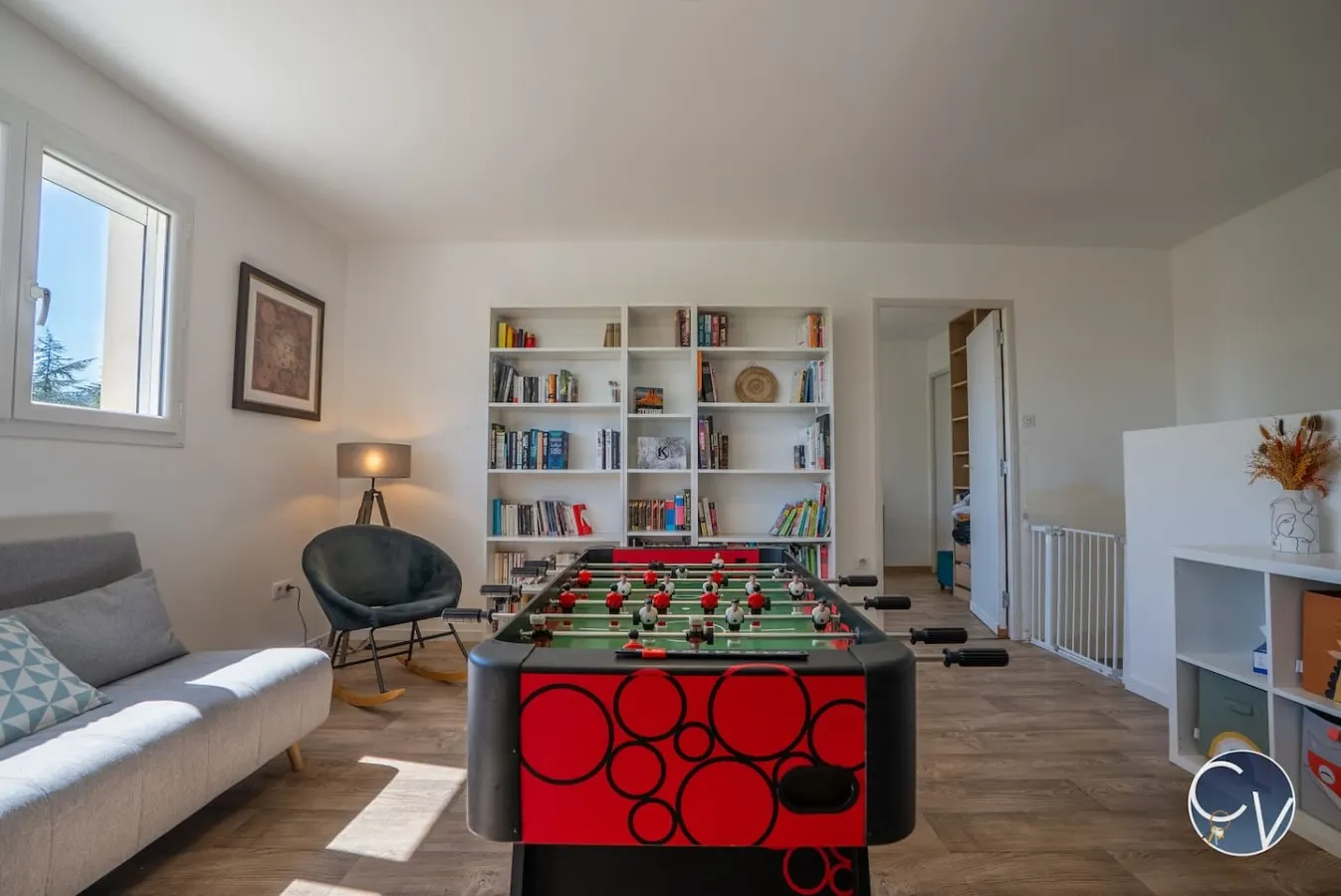 Belle maison climatisée avec piscine et jardin 18