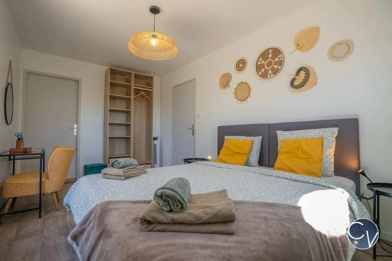 Belle maison climatisée avec piscine et jardin 8