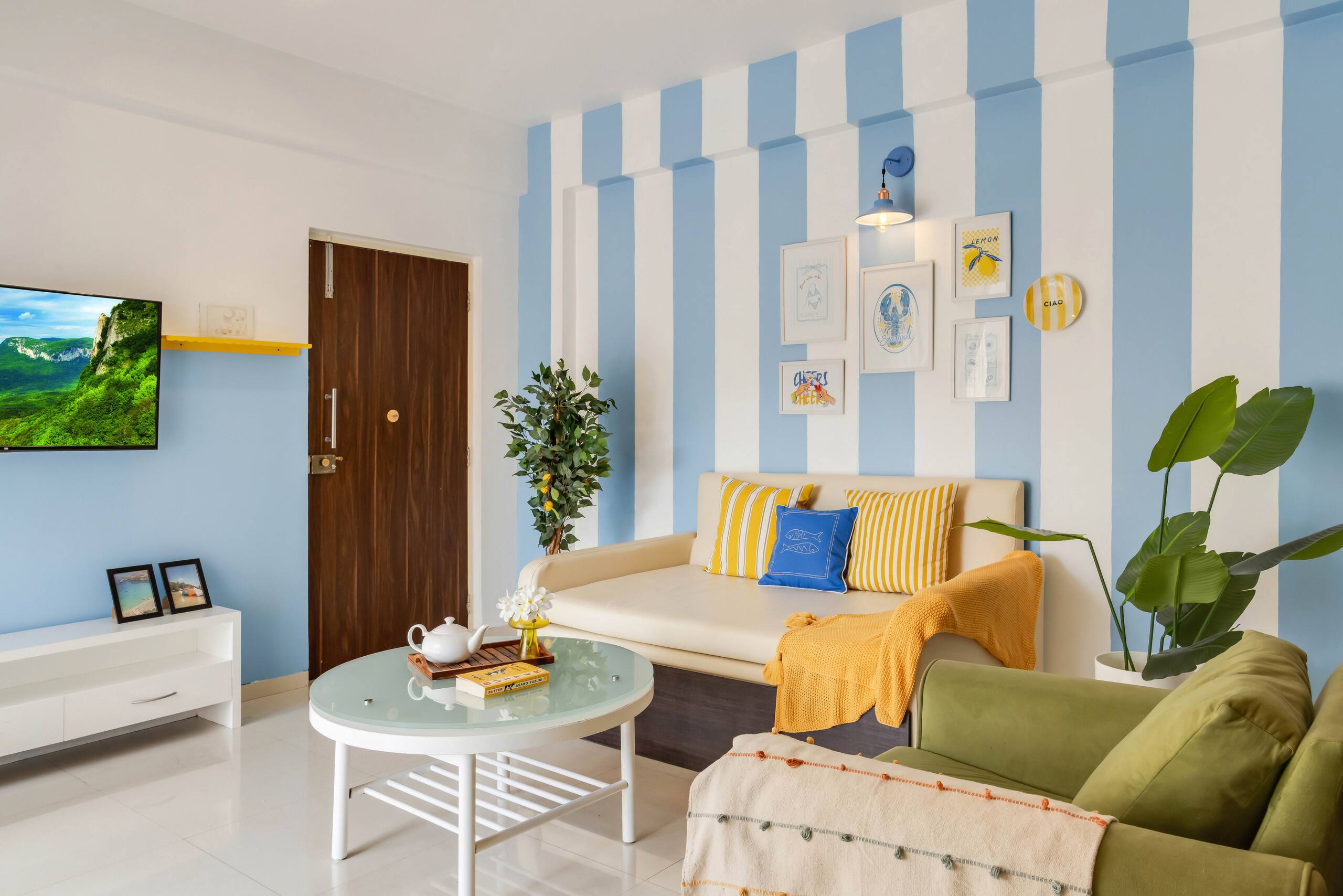 2BHK with Pool & Balcony near Anjuna Beach 11