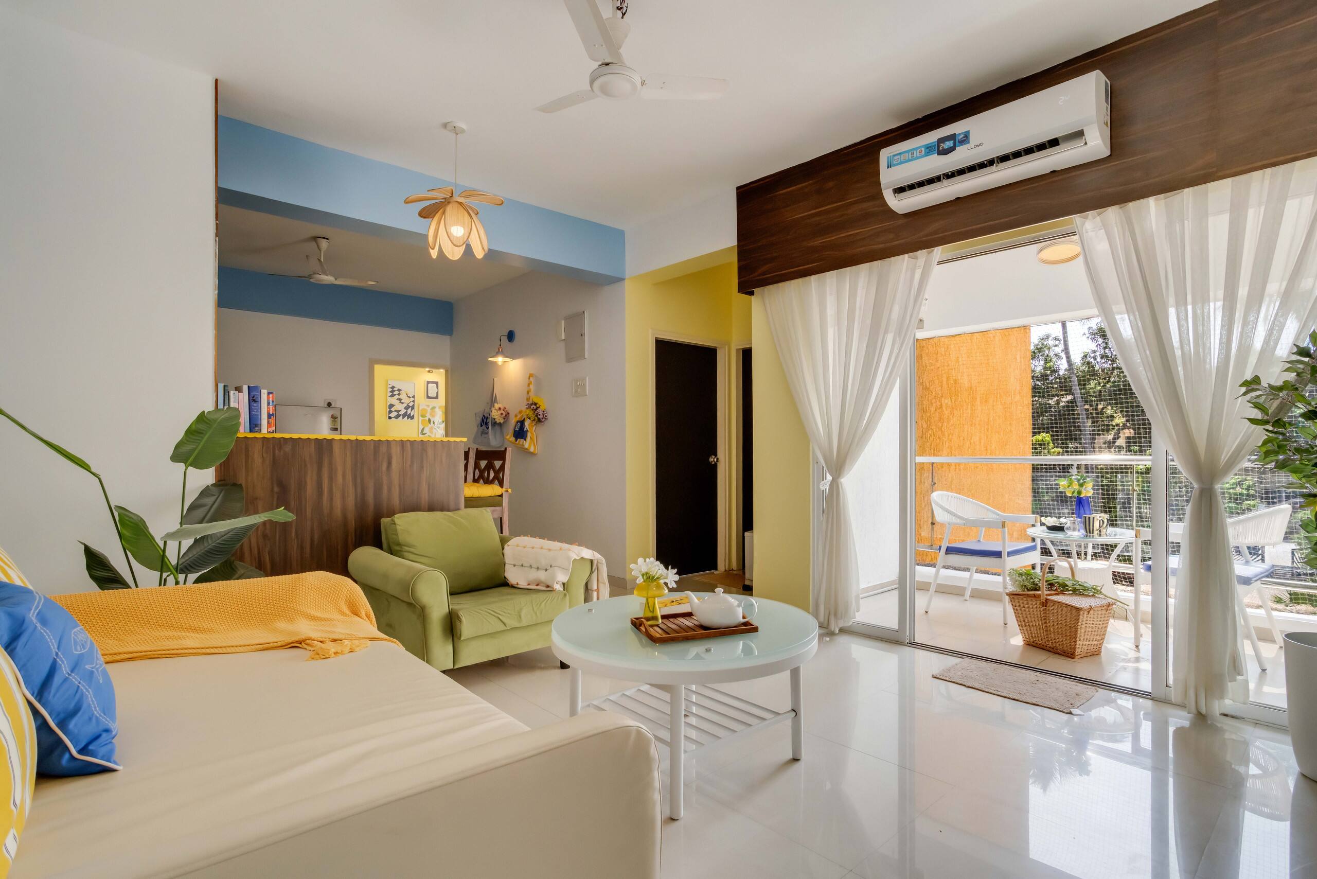 2BHK with Pool & Balcony near Anjuna Beach 27