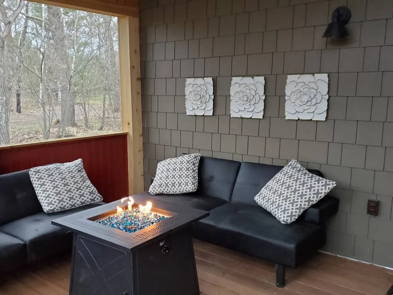 2 Tiny cabins on the River for the whole family 13