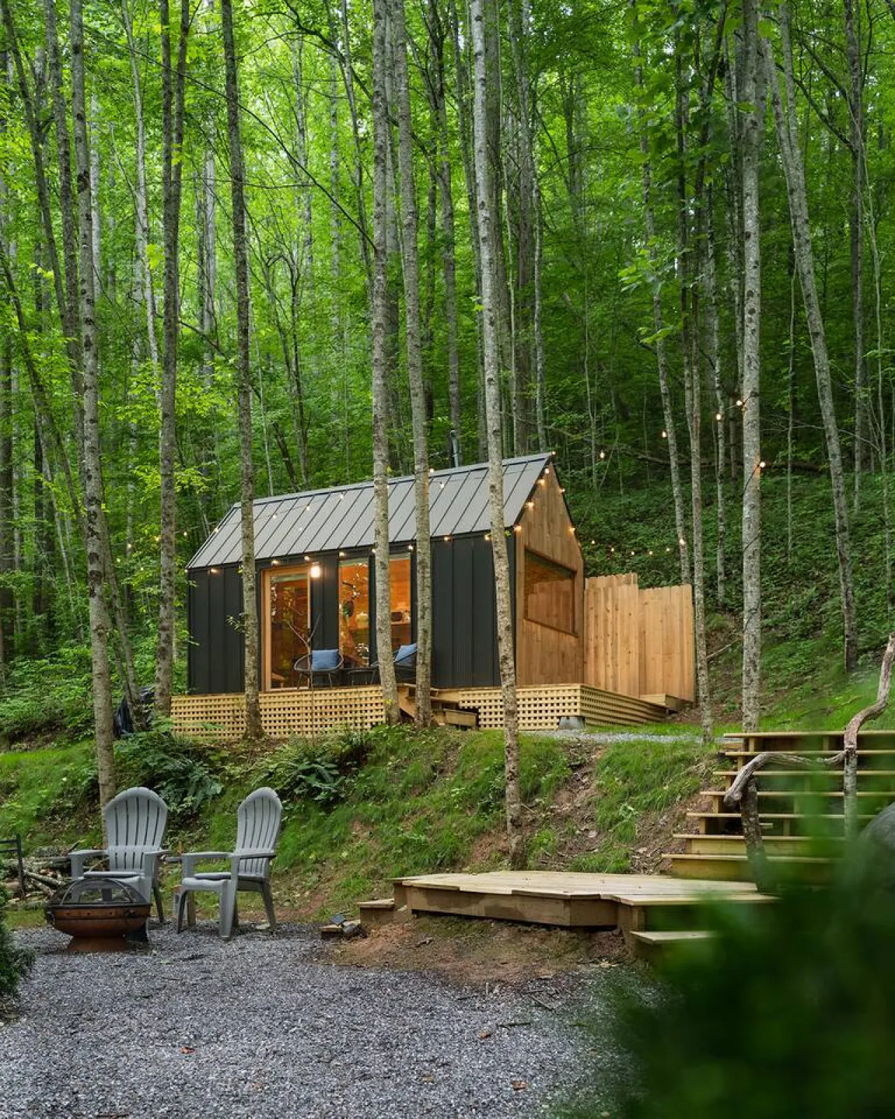 The Twig Outdoor Shower, Deck & Cozy Chimney 15