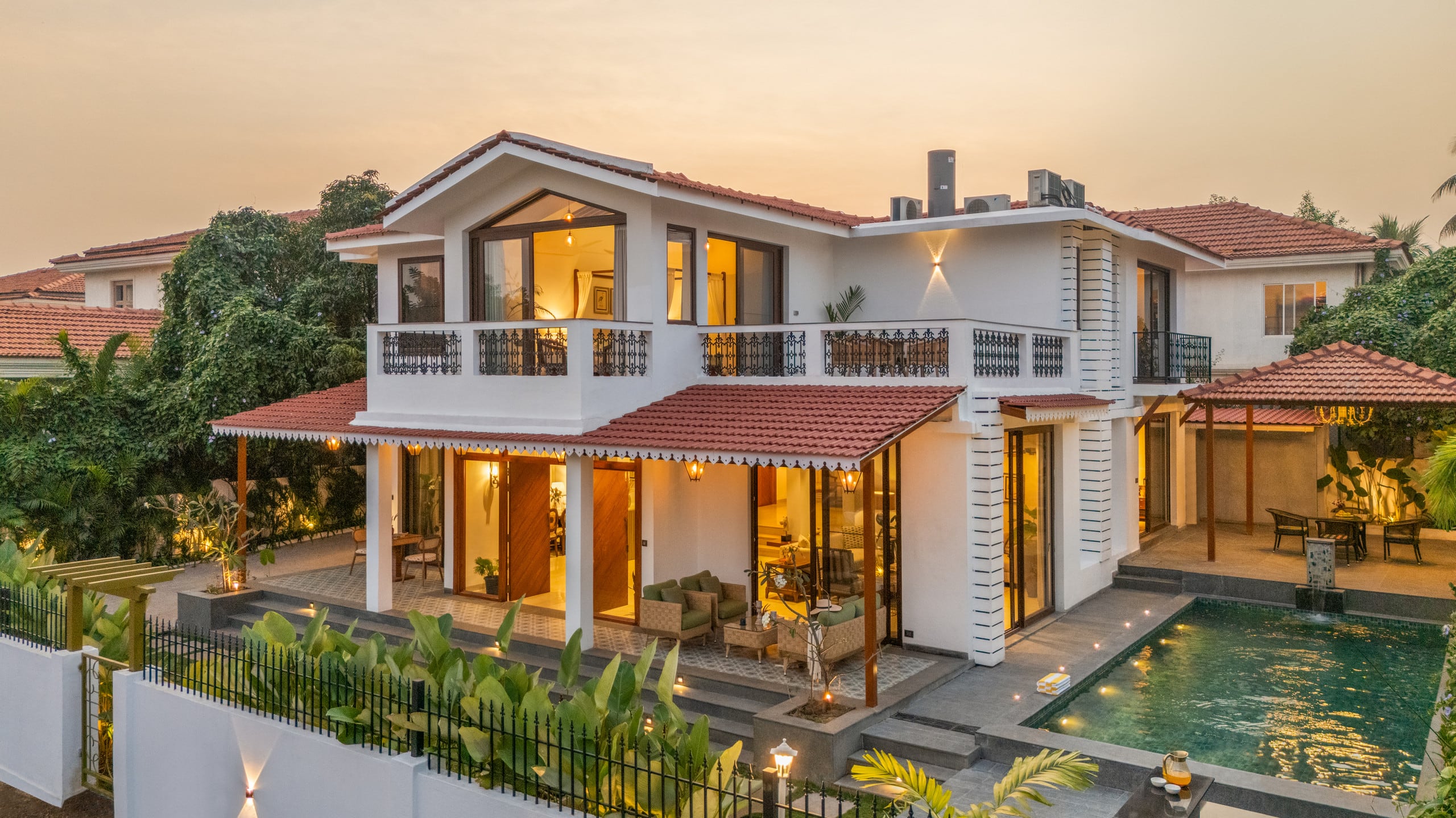 Serene HoneyDew 4BHK Vagator Standalone Villa 5