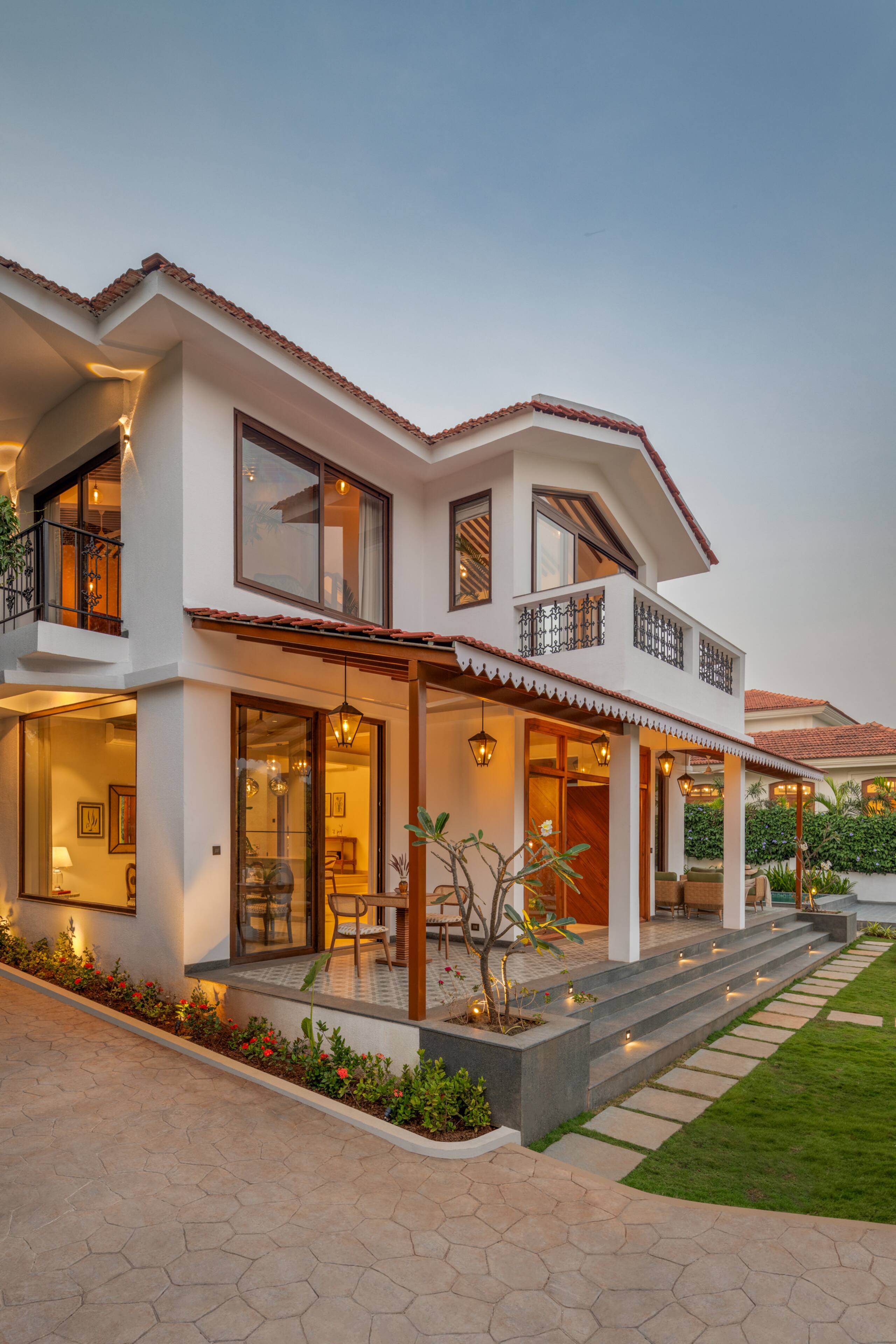 Serene HoneyDew 4BHK Vagator Standalone Villa 7