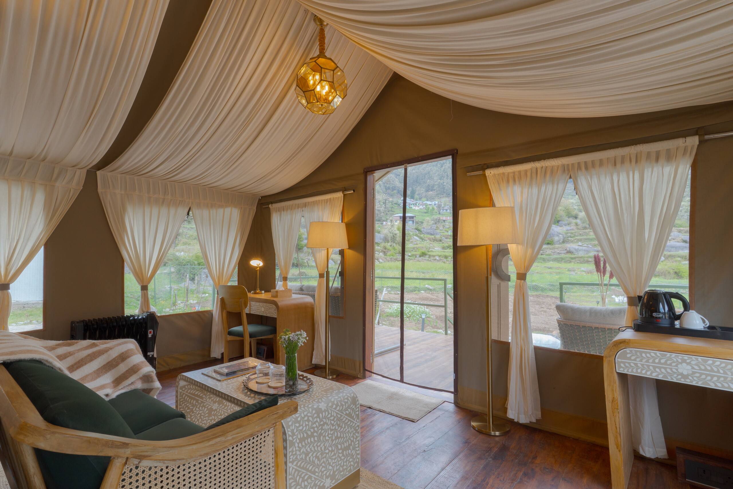 Saraaya | Entire 4 Luxury Glamps in Dharamshala 6