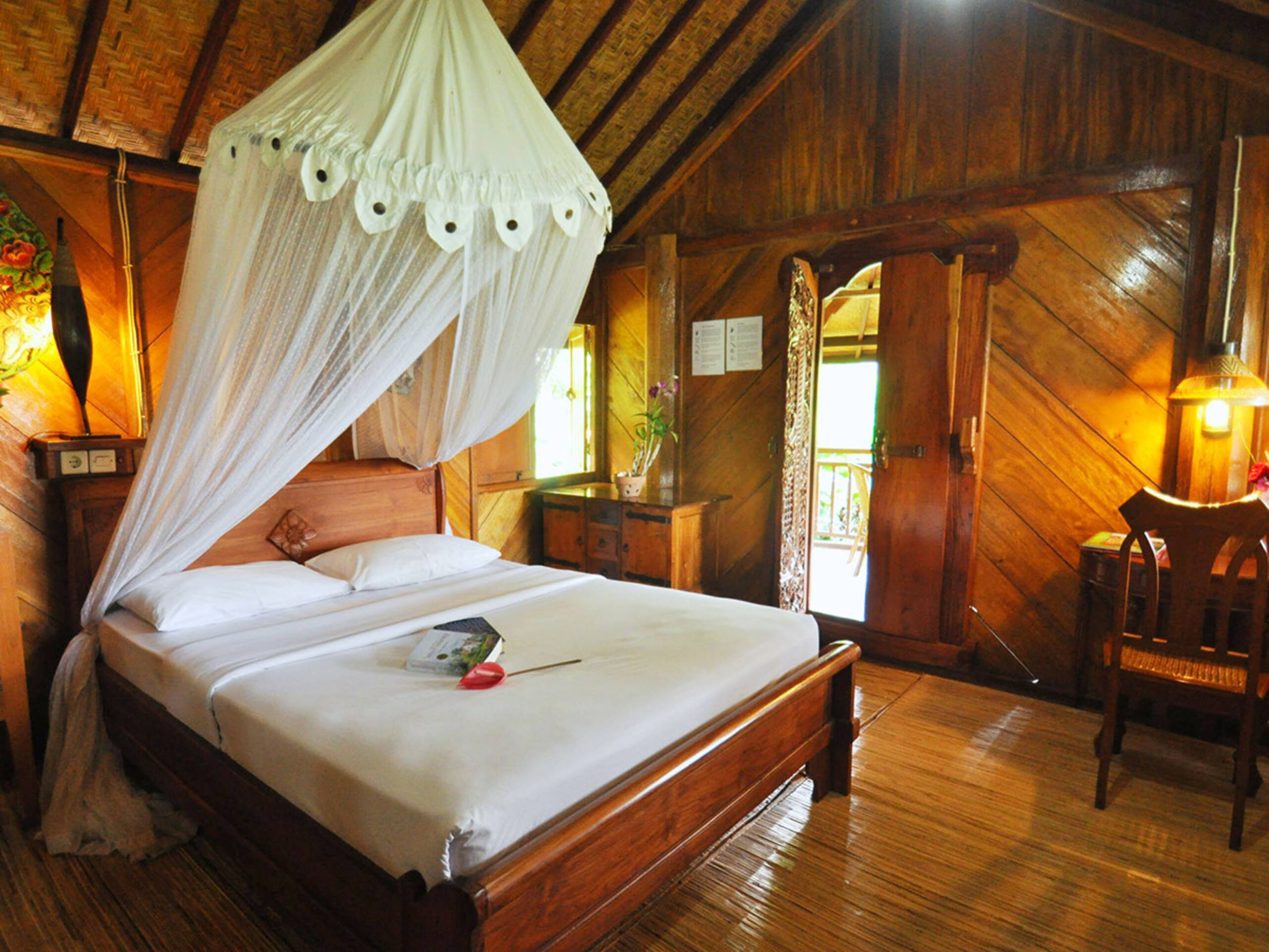 Puri Lumbung Cottages, Economy Room Garden View