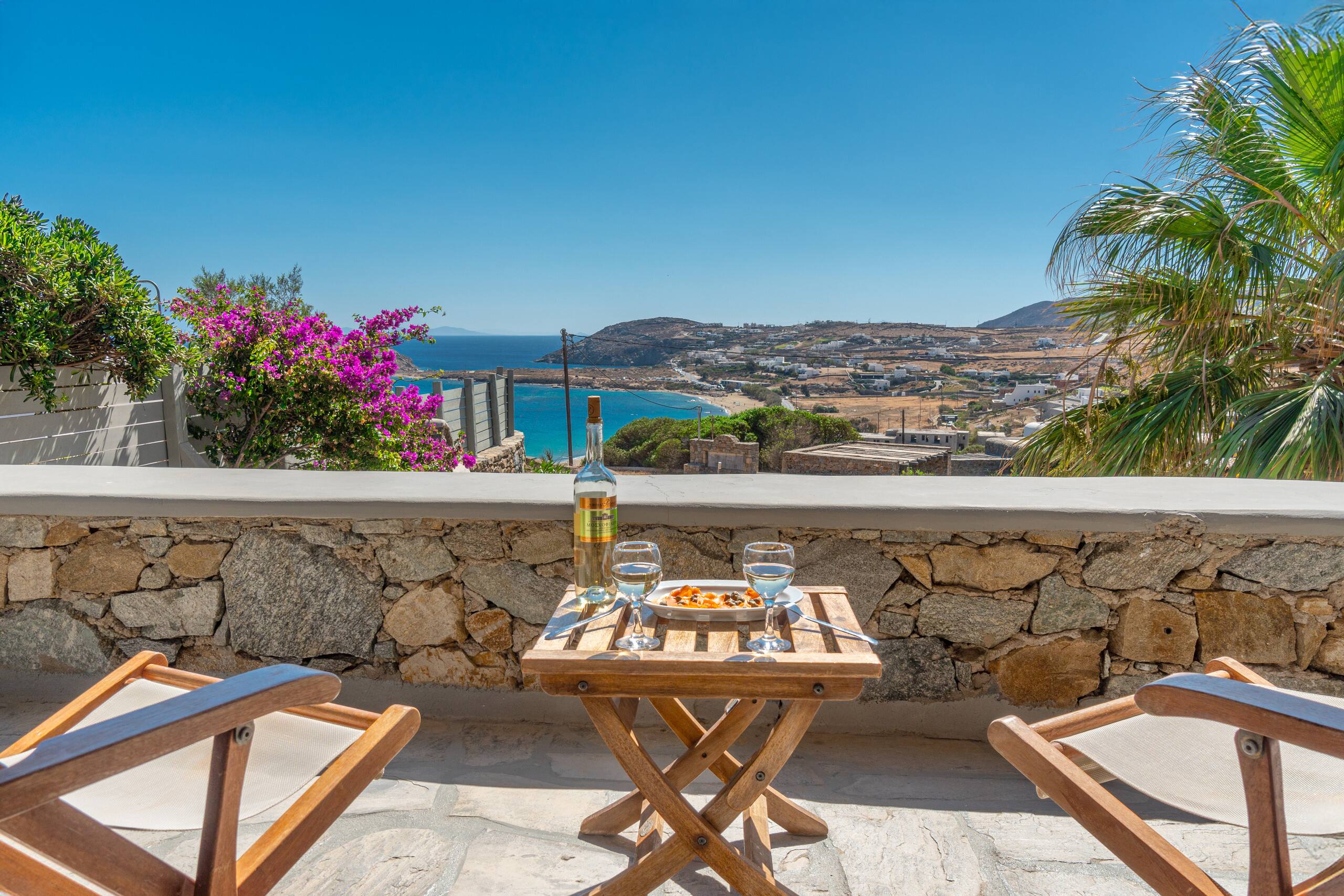 Villa Lia, private lounge area, sea view