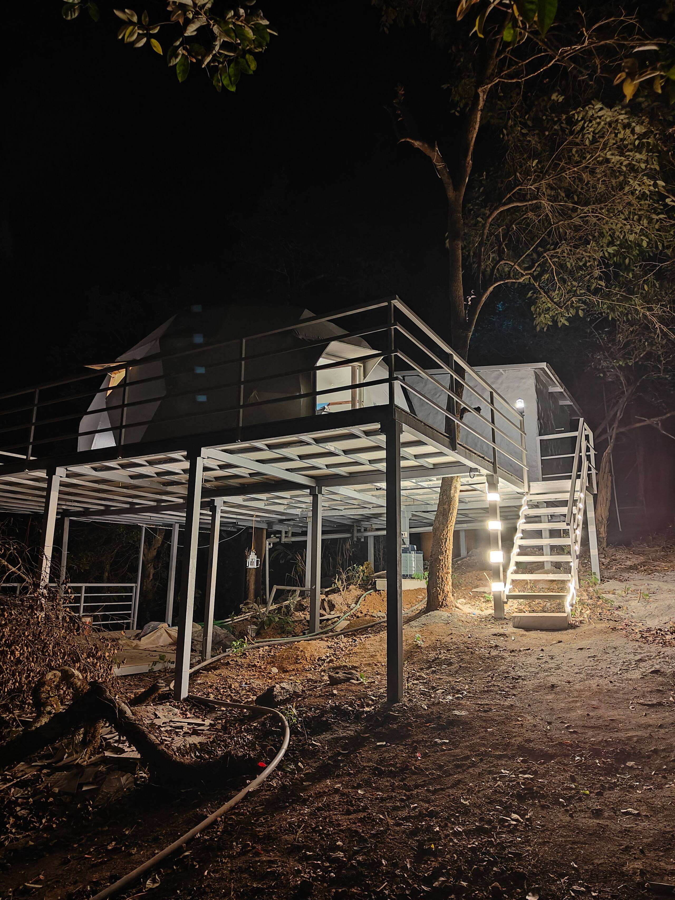 Luxury Tree GlampingDome Woodpecker coffee estate 31