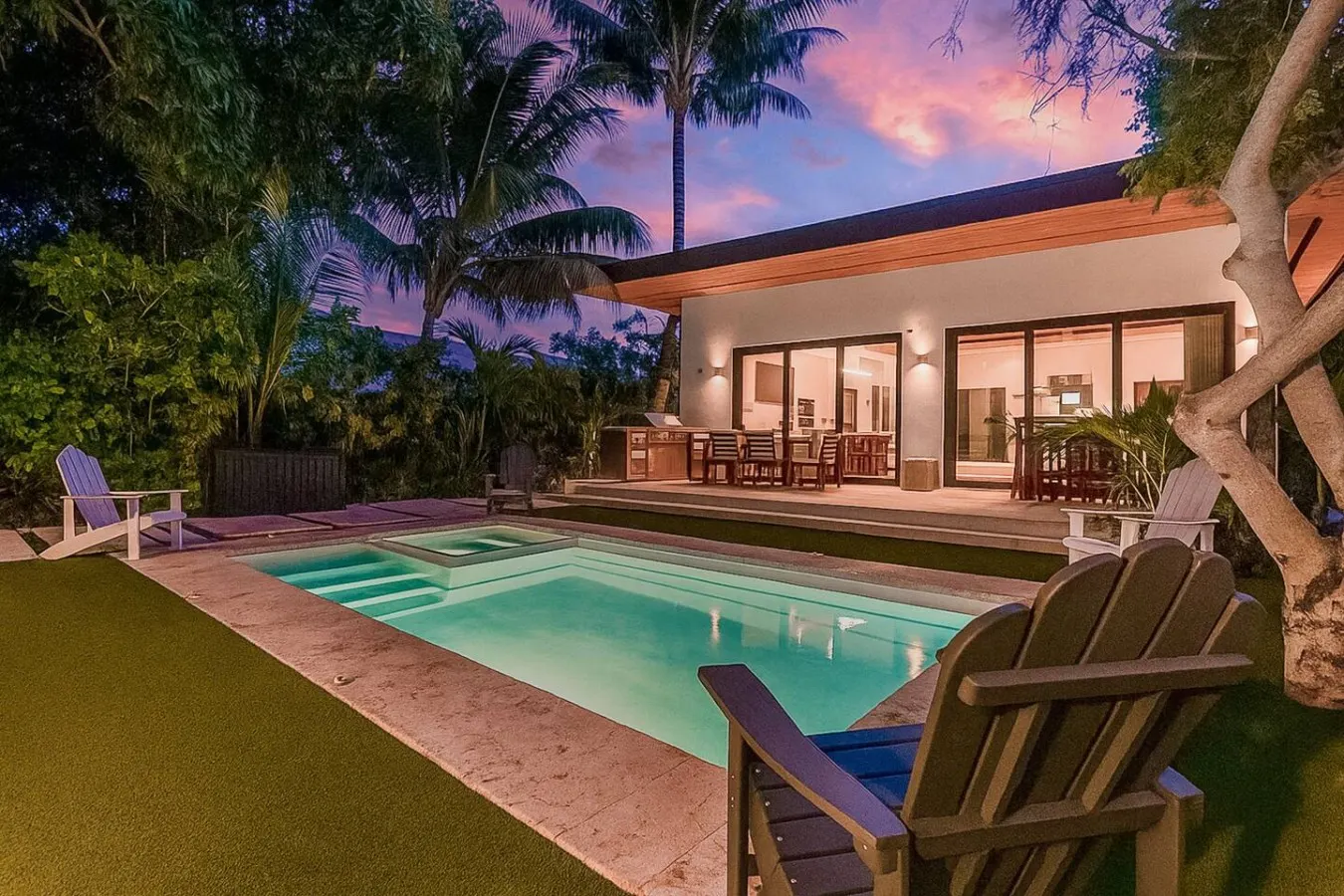Luxury Miami Oasis Heated Pool & BBQ w/ Guesthouse 1