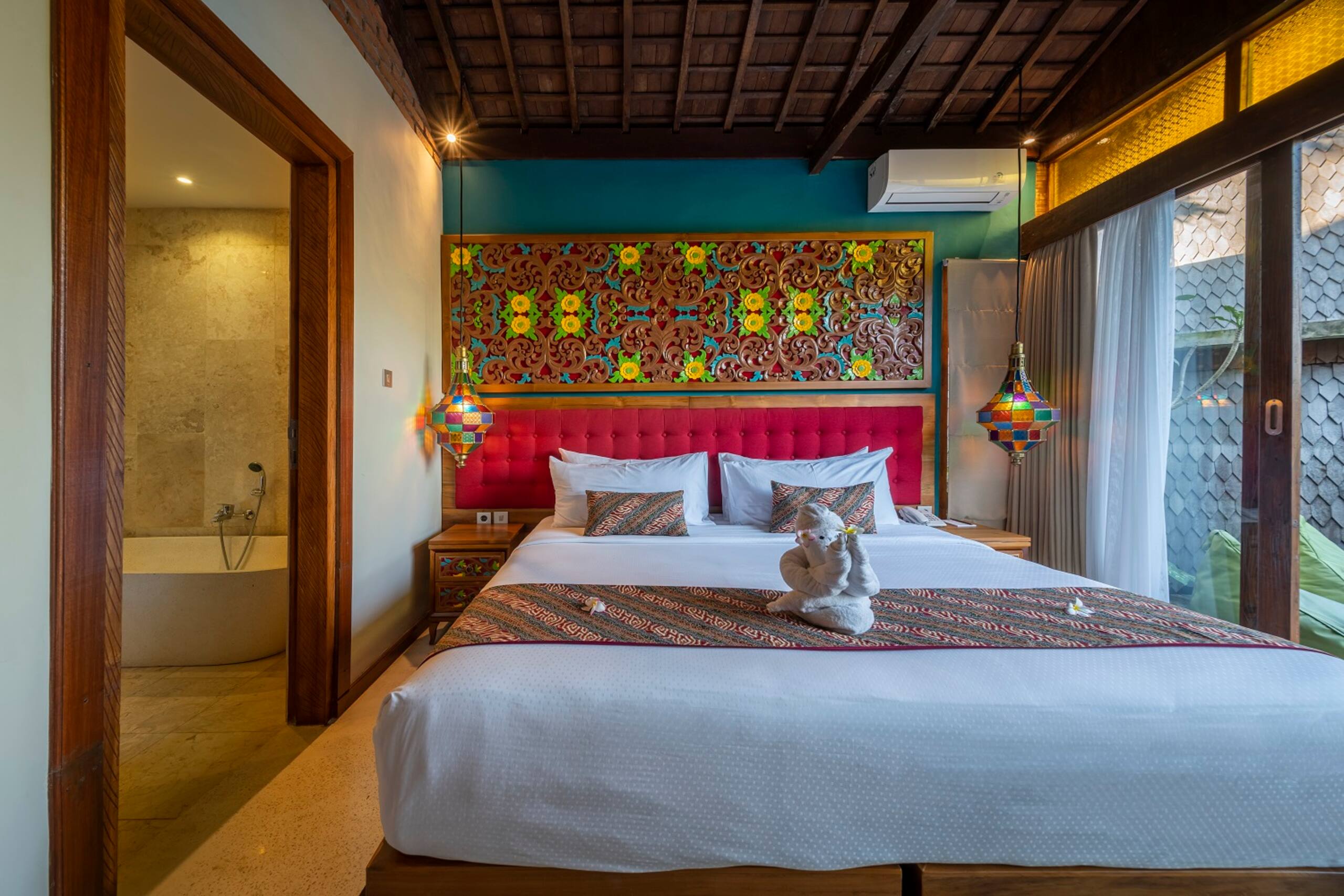 Menzel Ubud Three Bedroom Ethnic Villa with Pool 7