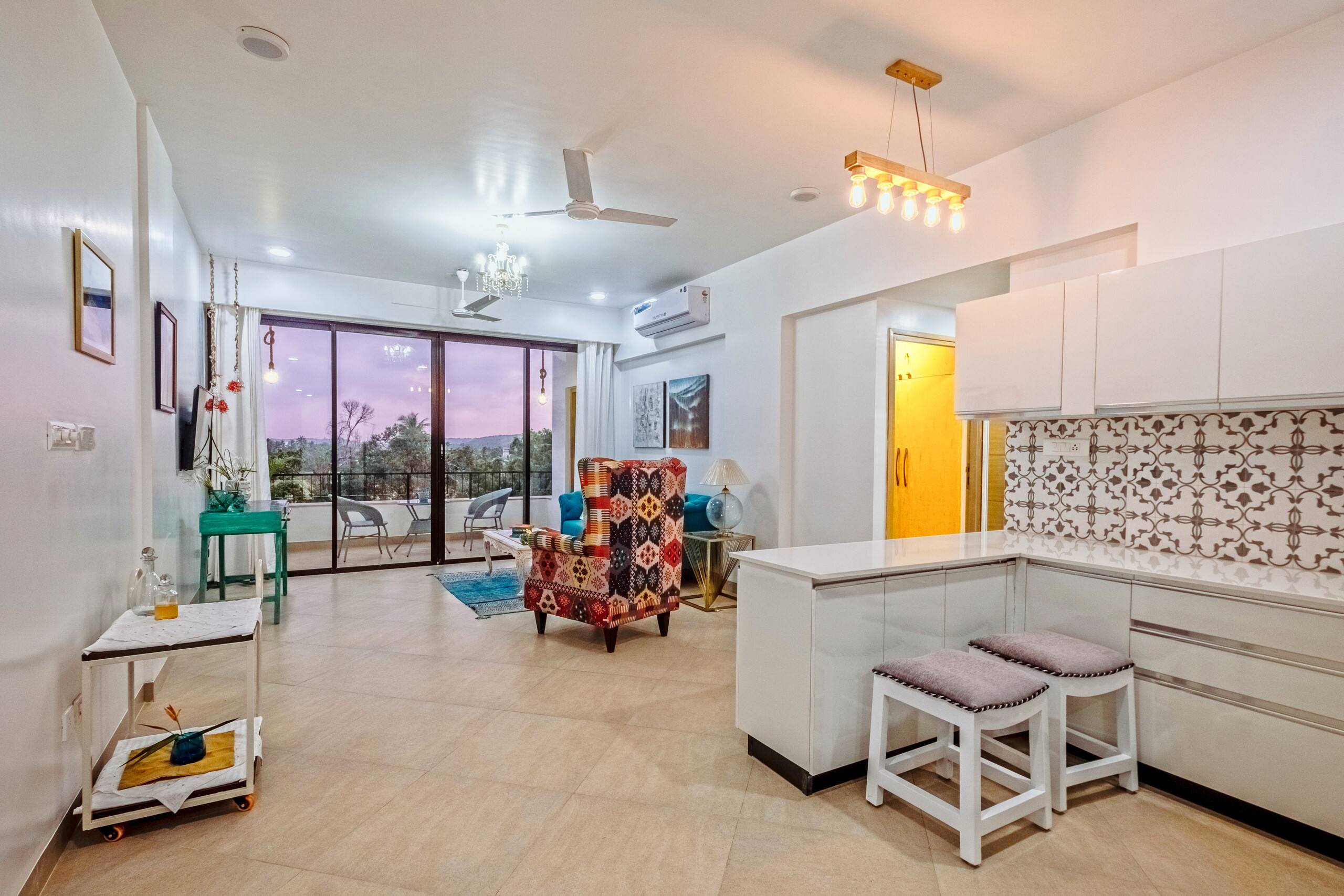 2 BHK Tranquil Bluetique Apartment, Candolim 10