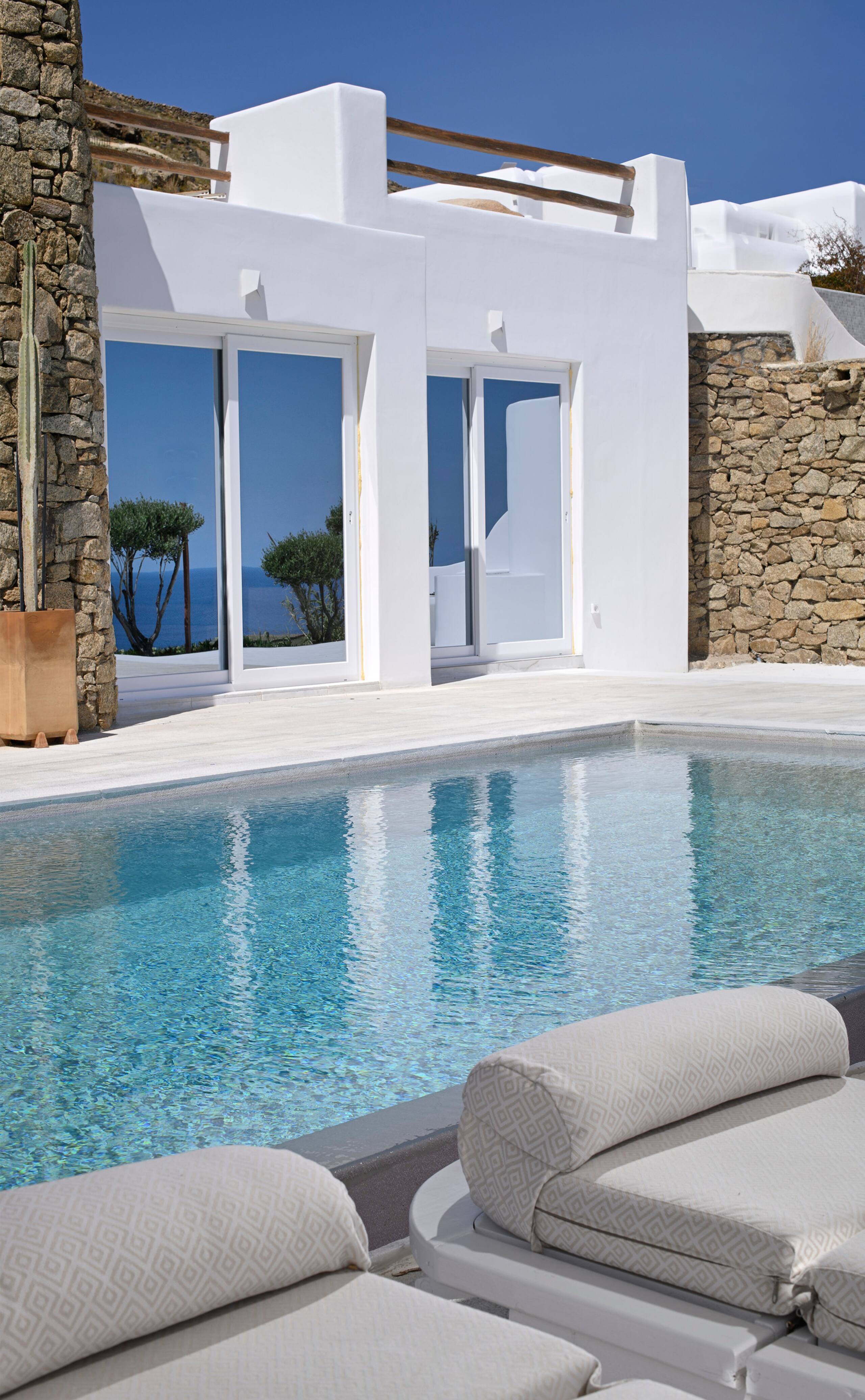 Lia Villas Mykonos | Private Pool | Night Security 28