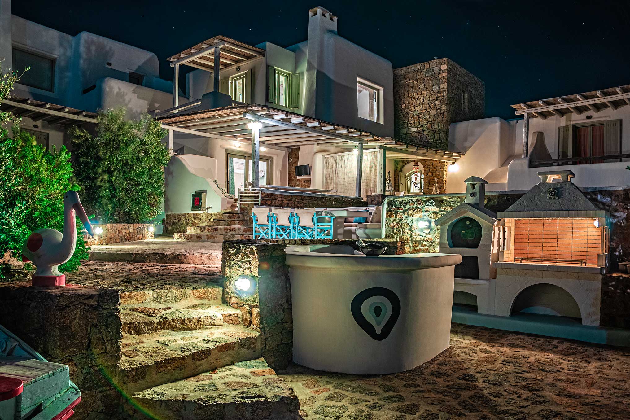 Iakinthos Luxury private Villa by Mykonian Kazarte 15