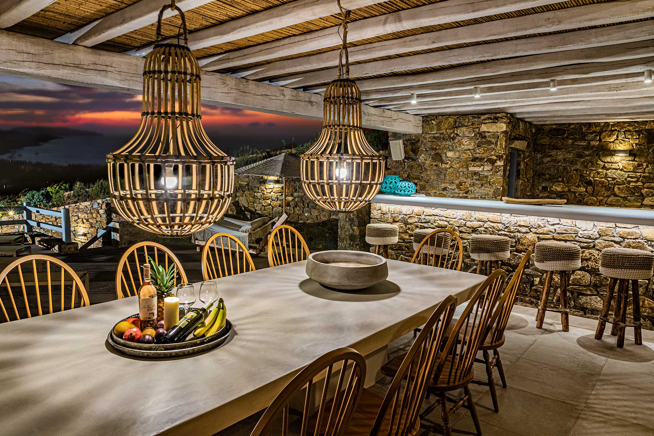 Iakinthos Luxury private Villa by Mykonian Kazarte 6