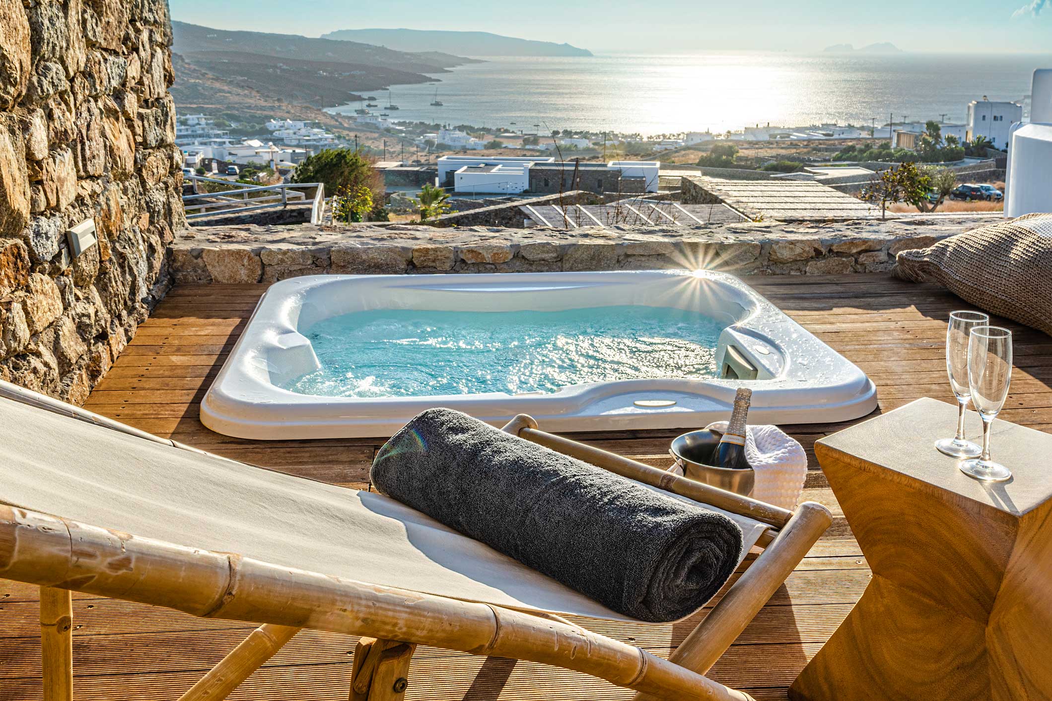 Iakinthos Luxury private Villa by Mykonian Kazarte 9