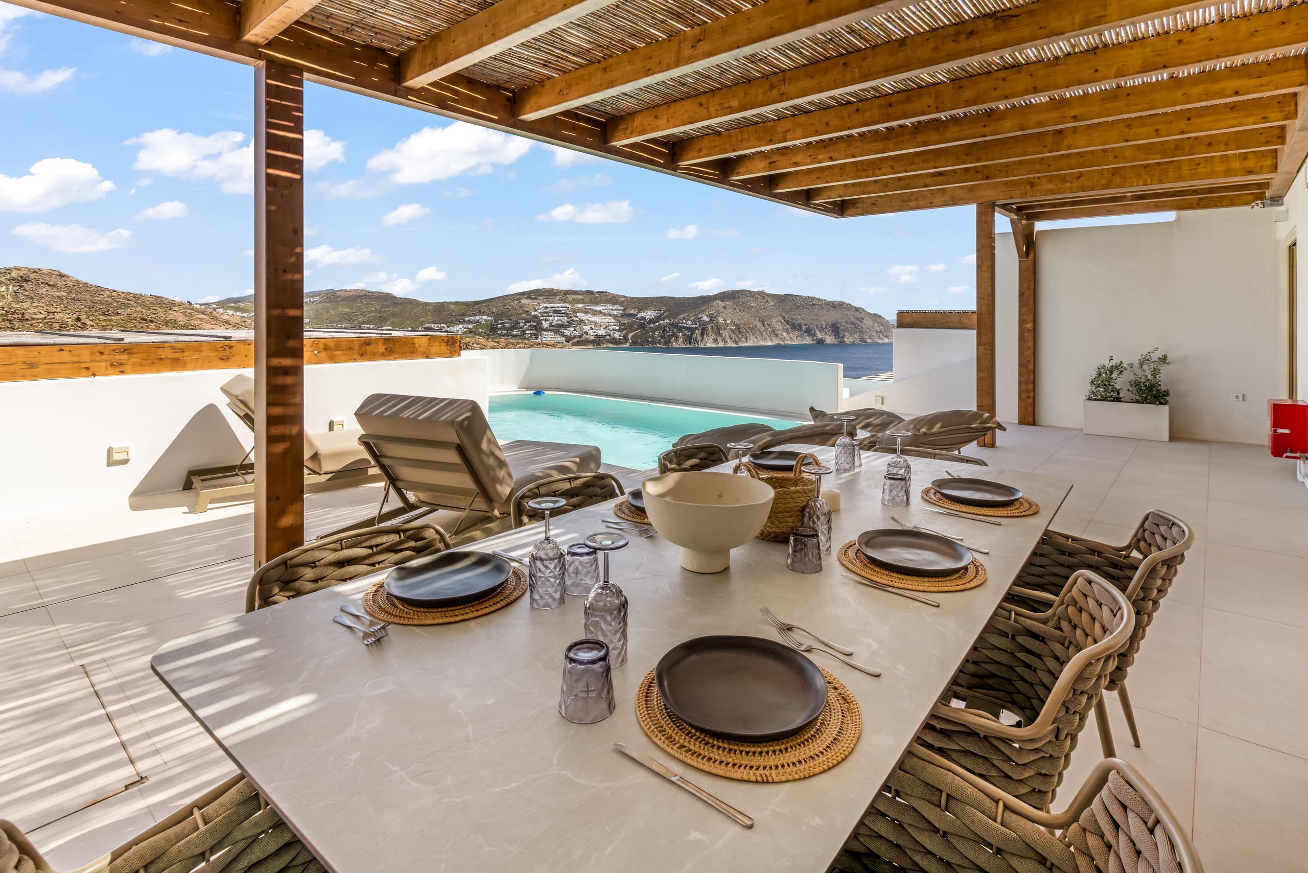 Vibe of Mykonos |B|C| M&D-Tilemachos pool&jacuzzi 40