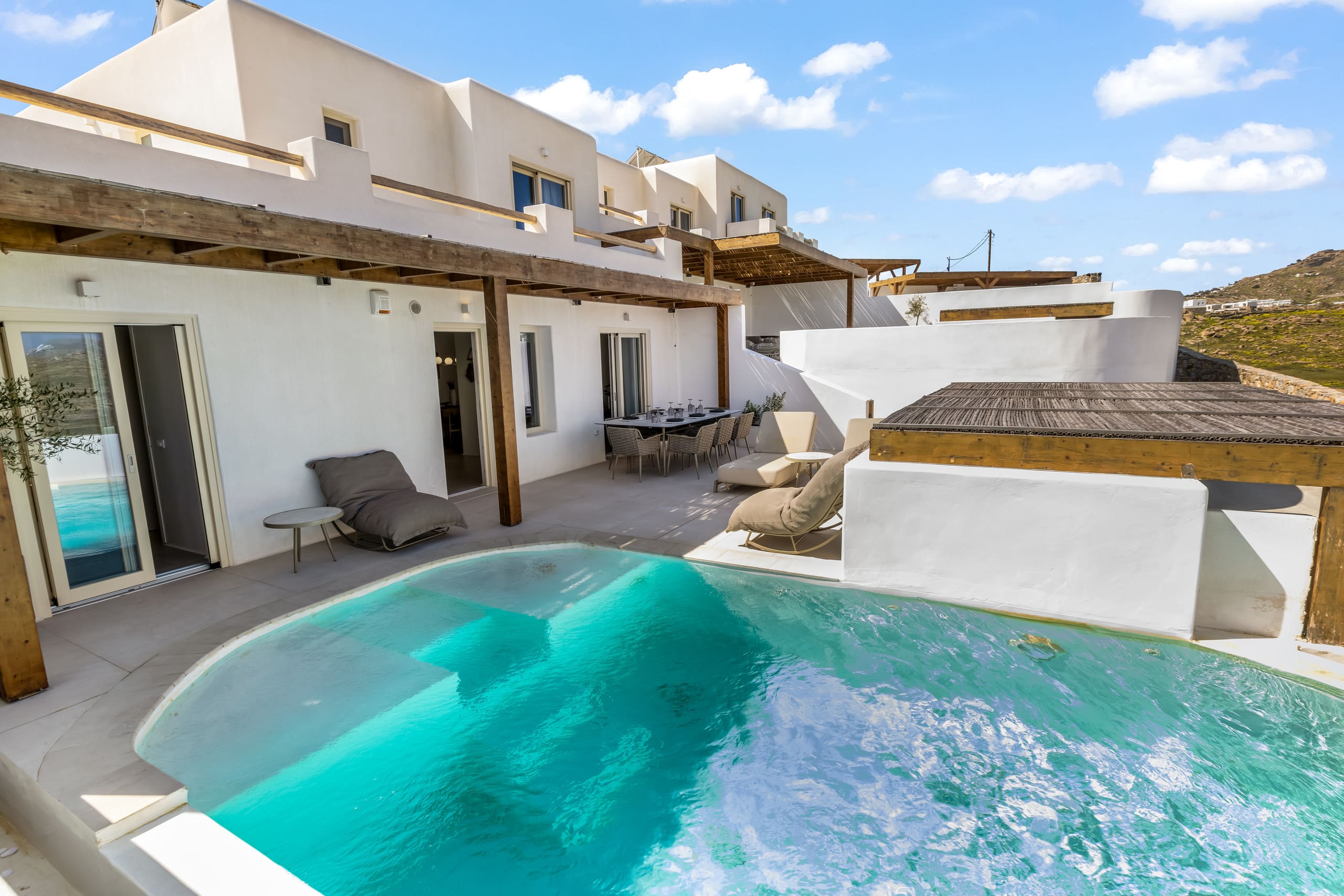 Vibe of Mykonos |B|C| M&D-Tilemachos pool&jacuzzi 32