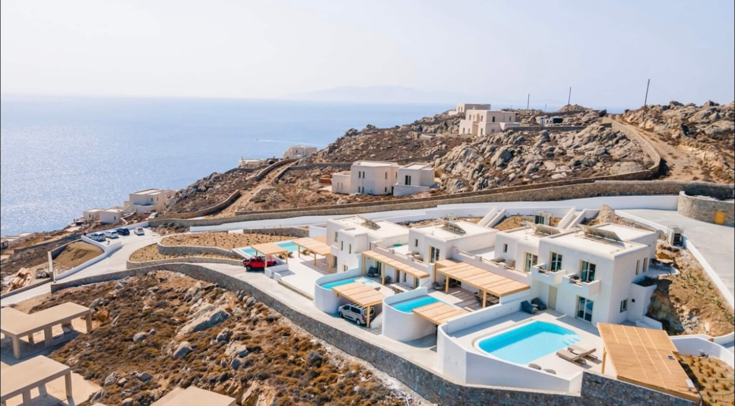 Vibe of Mykonos |B|C| M&D-Tilemachos pool&jacuzzi 34