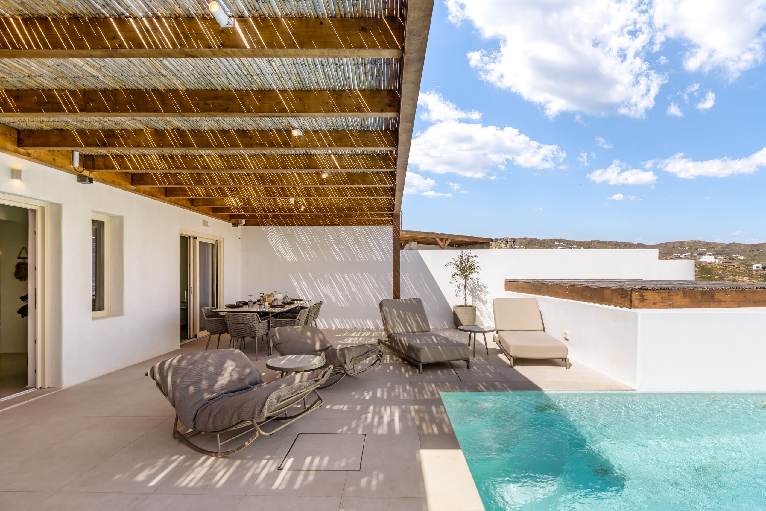 Vibe of Mykonos |B|C| M&D-Tilemachos pool&jacuzzi 8
