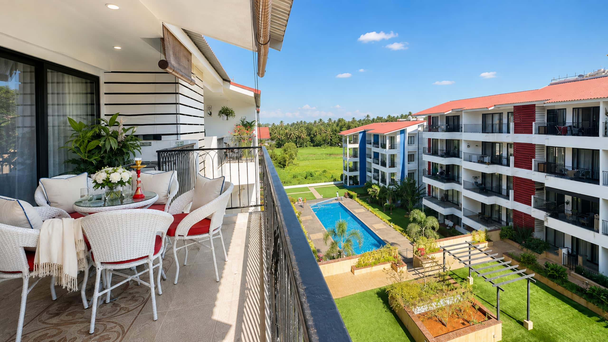 Faodail 4 | Top-floor 2BHK with Balcony in Baga — photo 2
