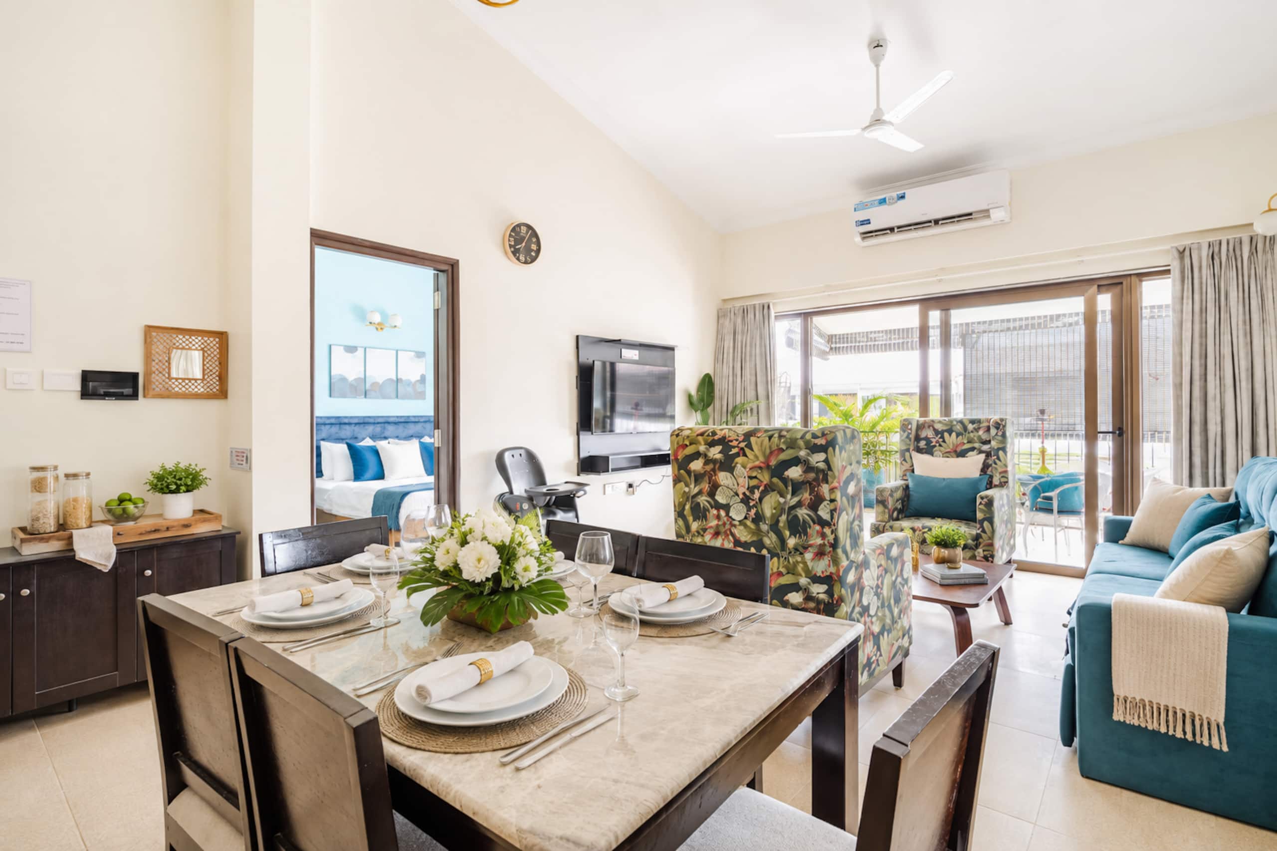 Faodail 4 | Top-floor 2BHK with Balcony in Baga