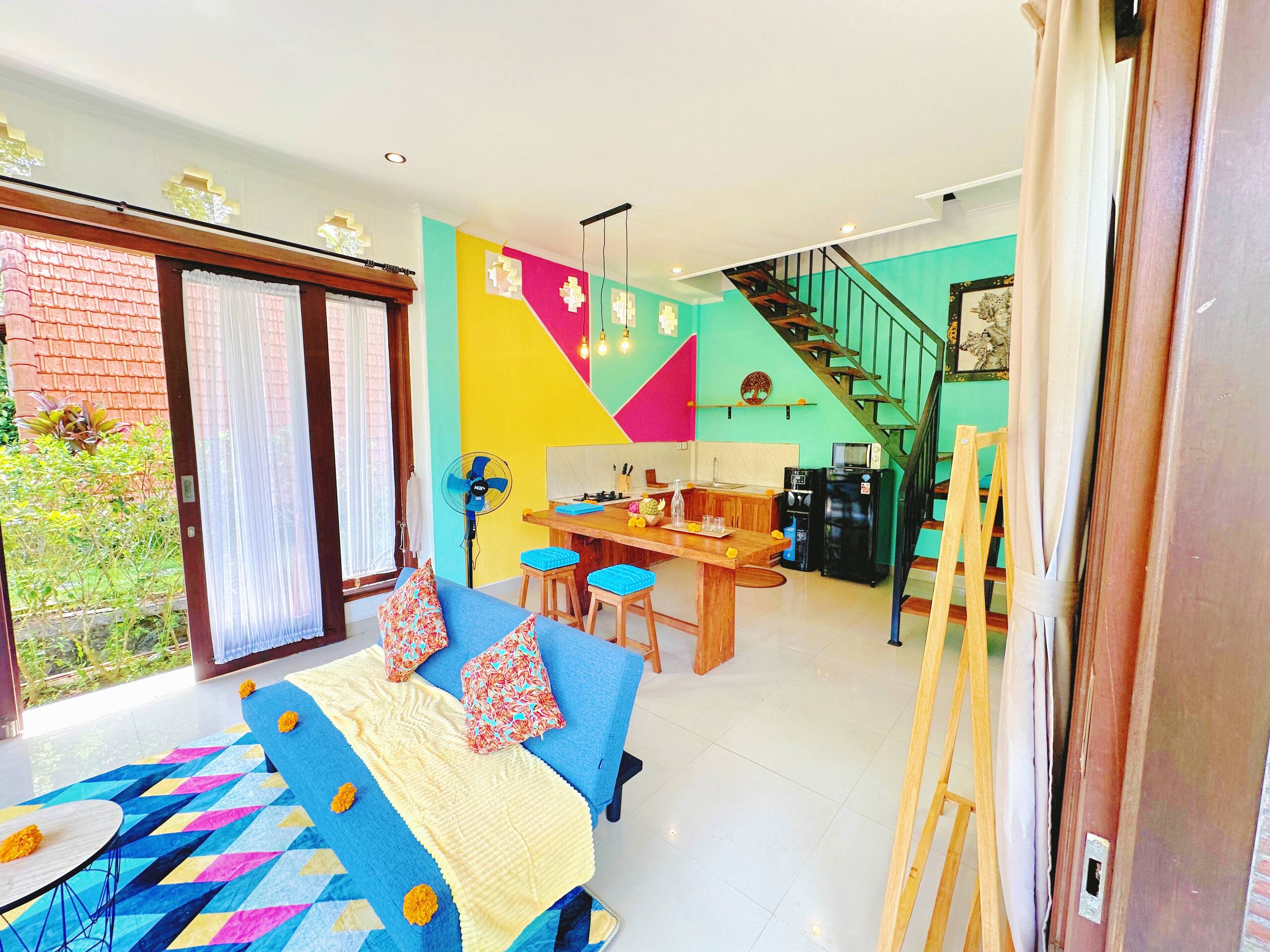 Ubud Jungle Escape Private Duplex Apt Shared Pool 13