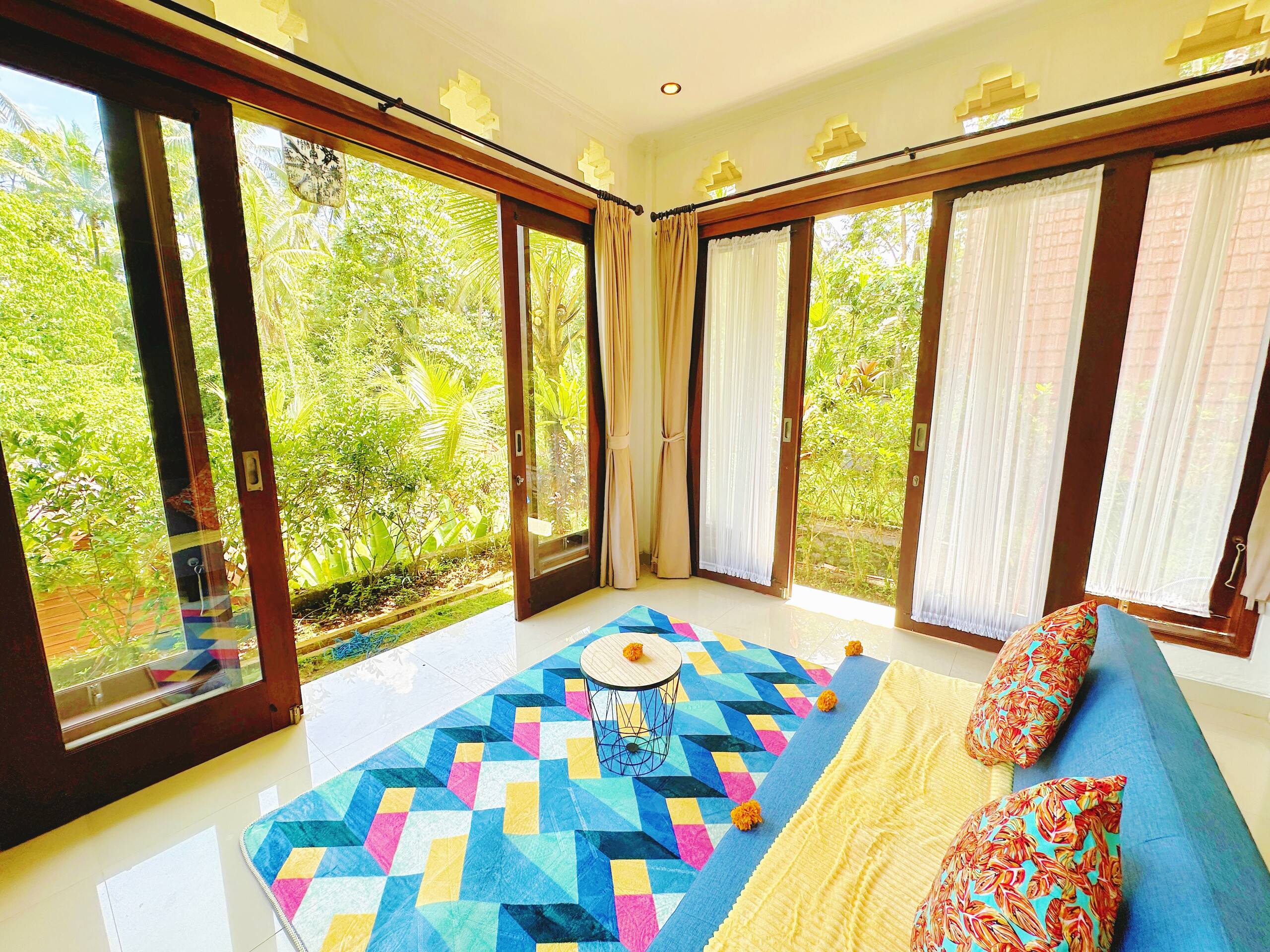 Ubud Jungle Escape Private Duplex Apt Shared Pool 9