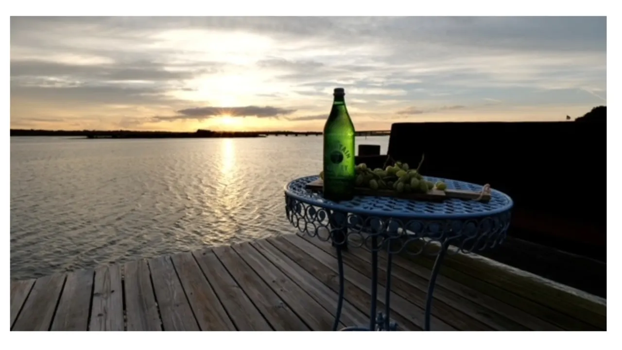 Sunset Waterfront Oasis w/ Dock, Pool & Sunset Views