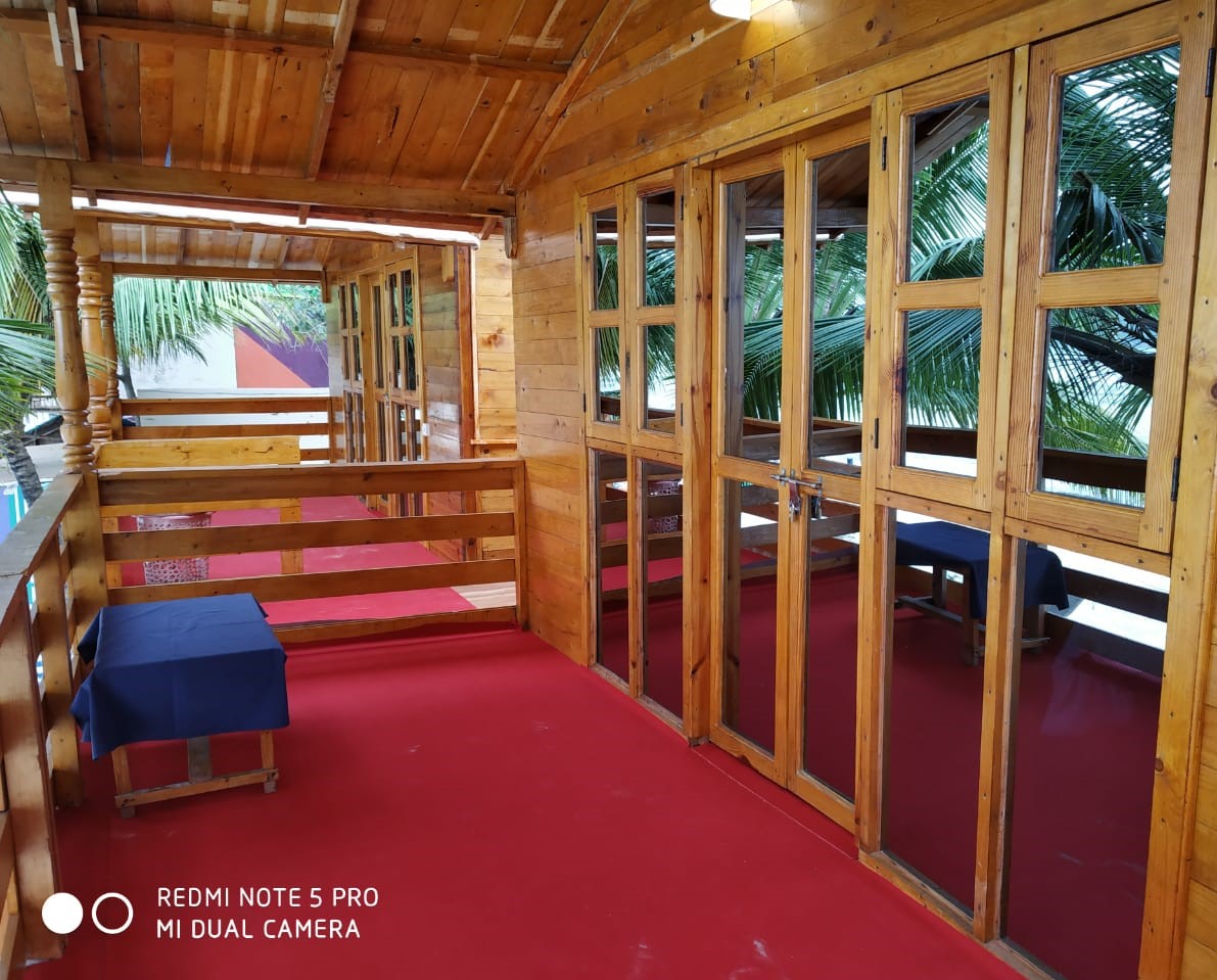 The Blue Blacony 250m From Palolem Beach Wifi 9