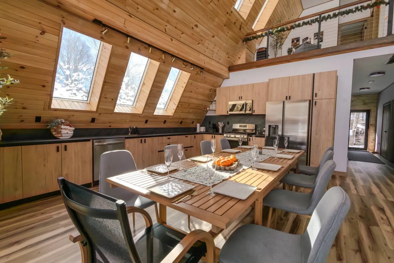 Pocono A-Frame Retreat Lake Hot Tub Sauna 12