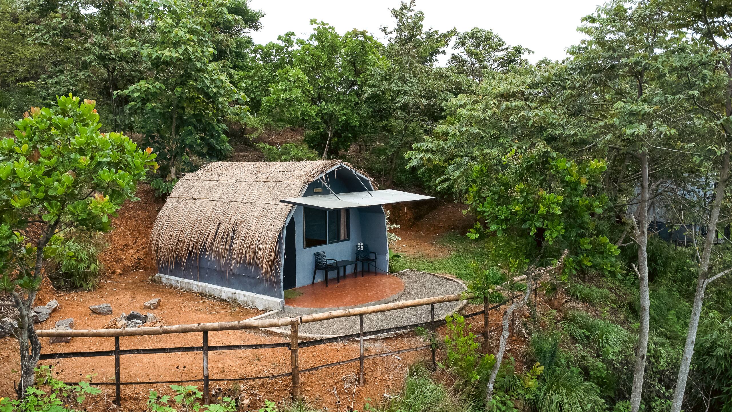 Neo Tribal Cottage by NexGo Spaces