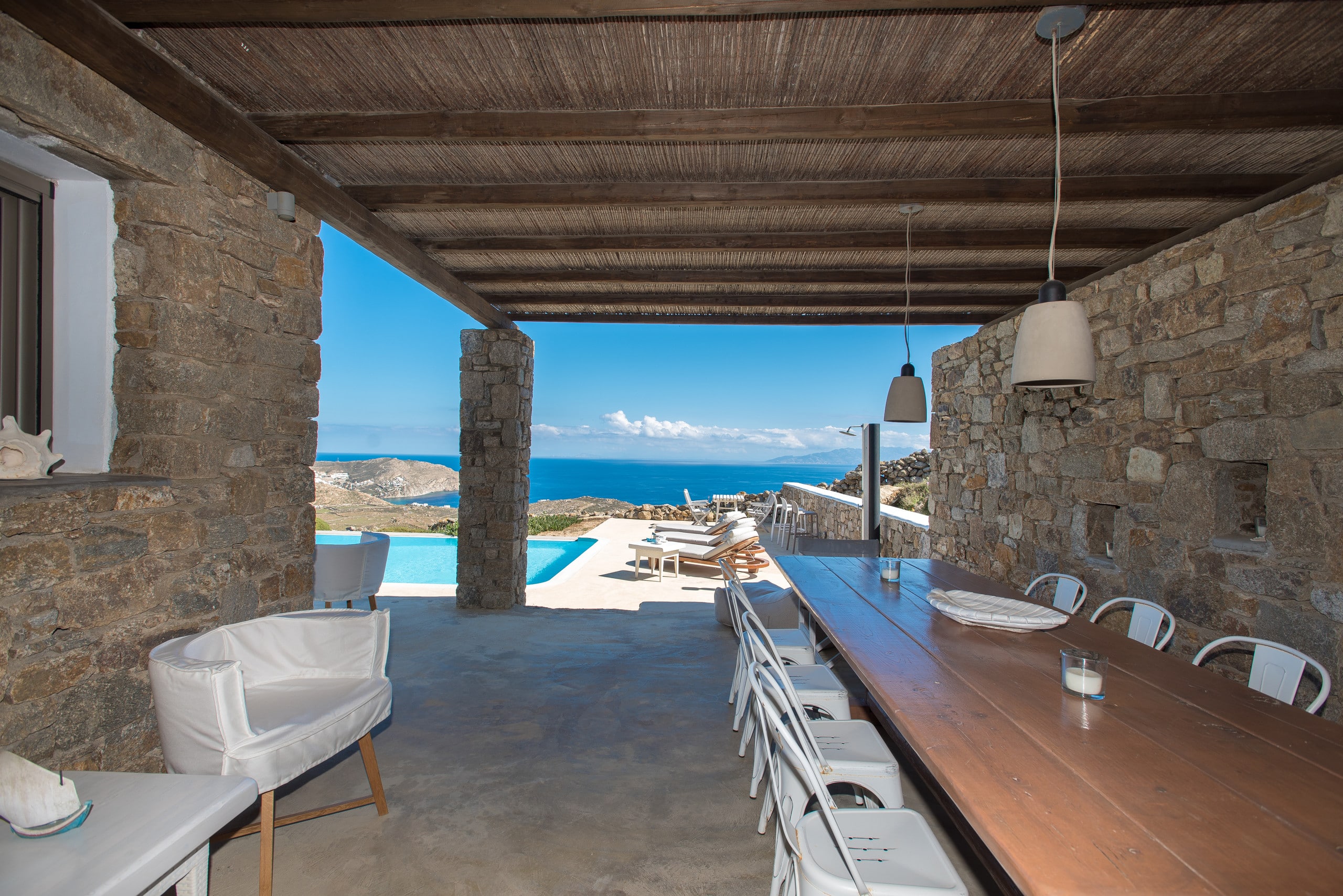 sea view villa/private pool/Mykonos/amallinisuites — photo 4